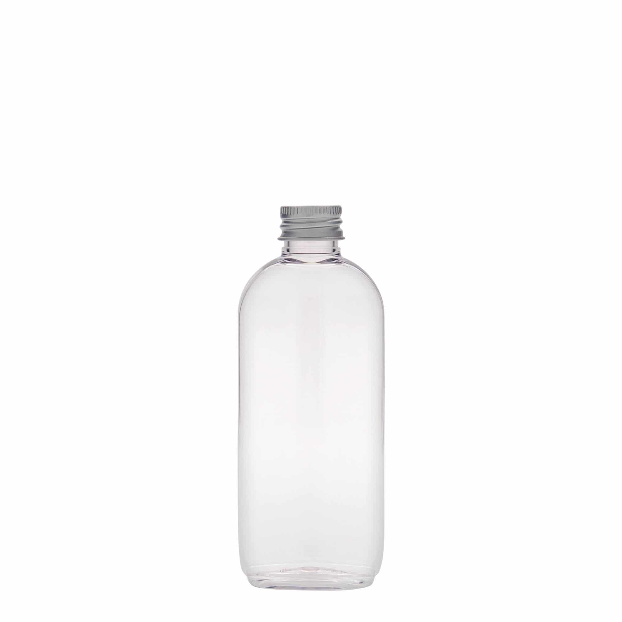 100 ml PET-Flasche 'Iris', oval, Kunststoff, Mündung: GPI 20/410