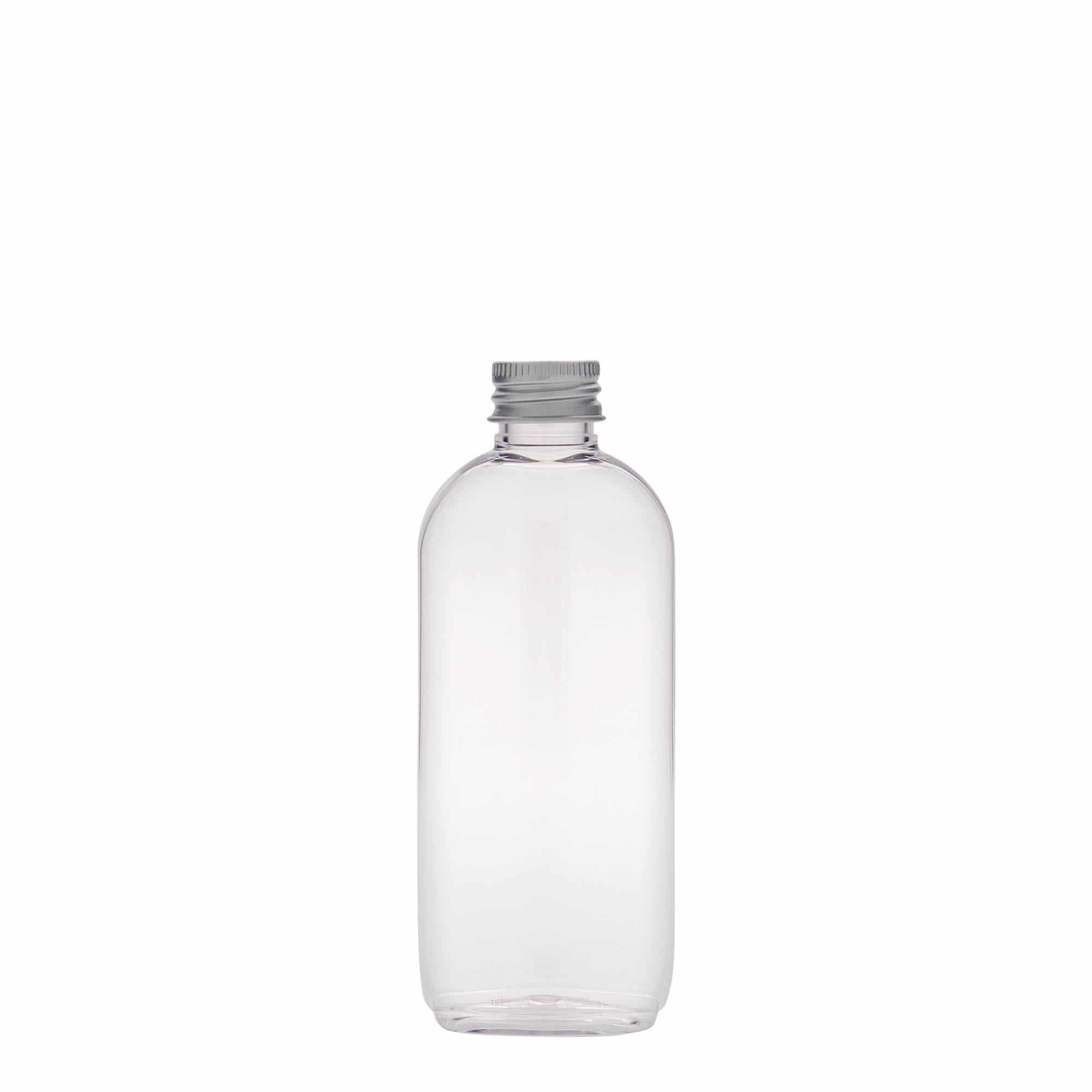 100 ml PET-Flasche 'Iris', oval, Kunststoff, Mündung: 20/410