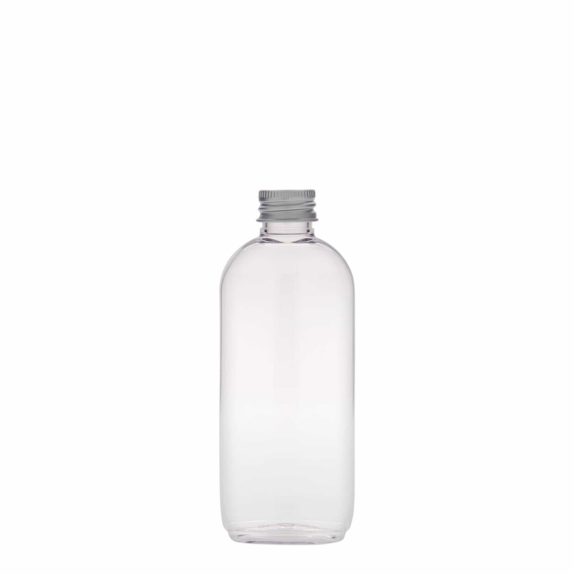 100 ml PET-Flasche 'Iris', oval, Kunststoff, Mündung: 20/410