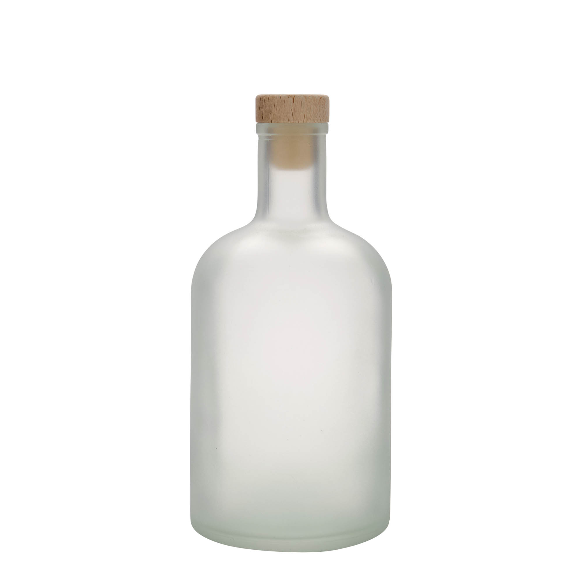 700 ml Glasflasche „Gerardino“, geeist, Mündung: Kork