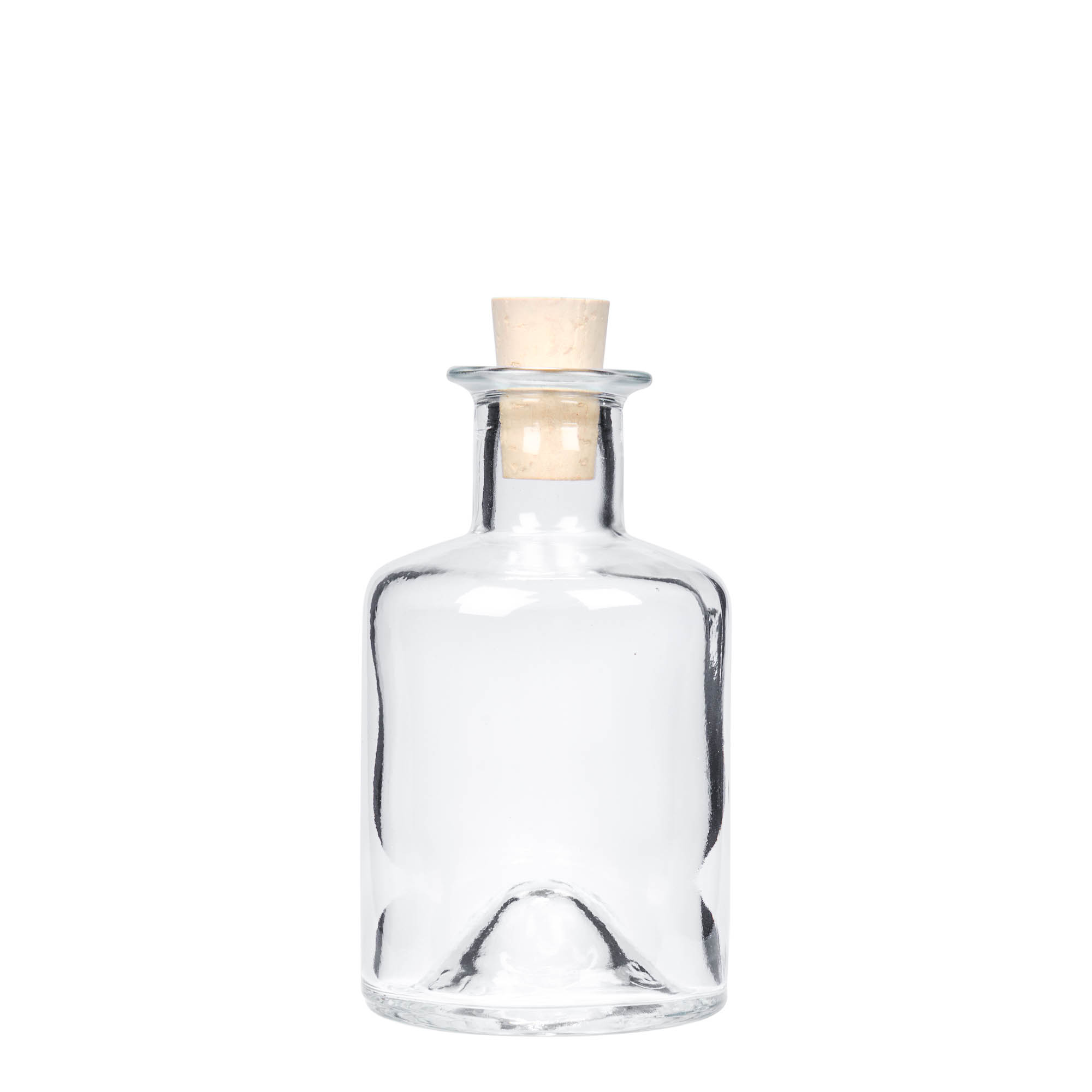 200 ml Glasflasche Apotheker, Mündung: Kork 200 ml Glasflasche Apotheker, Mündung: Kork
