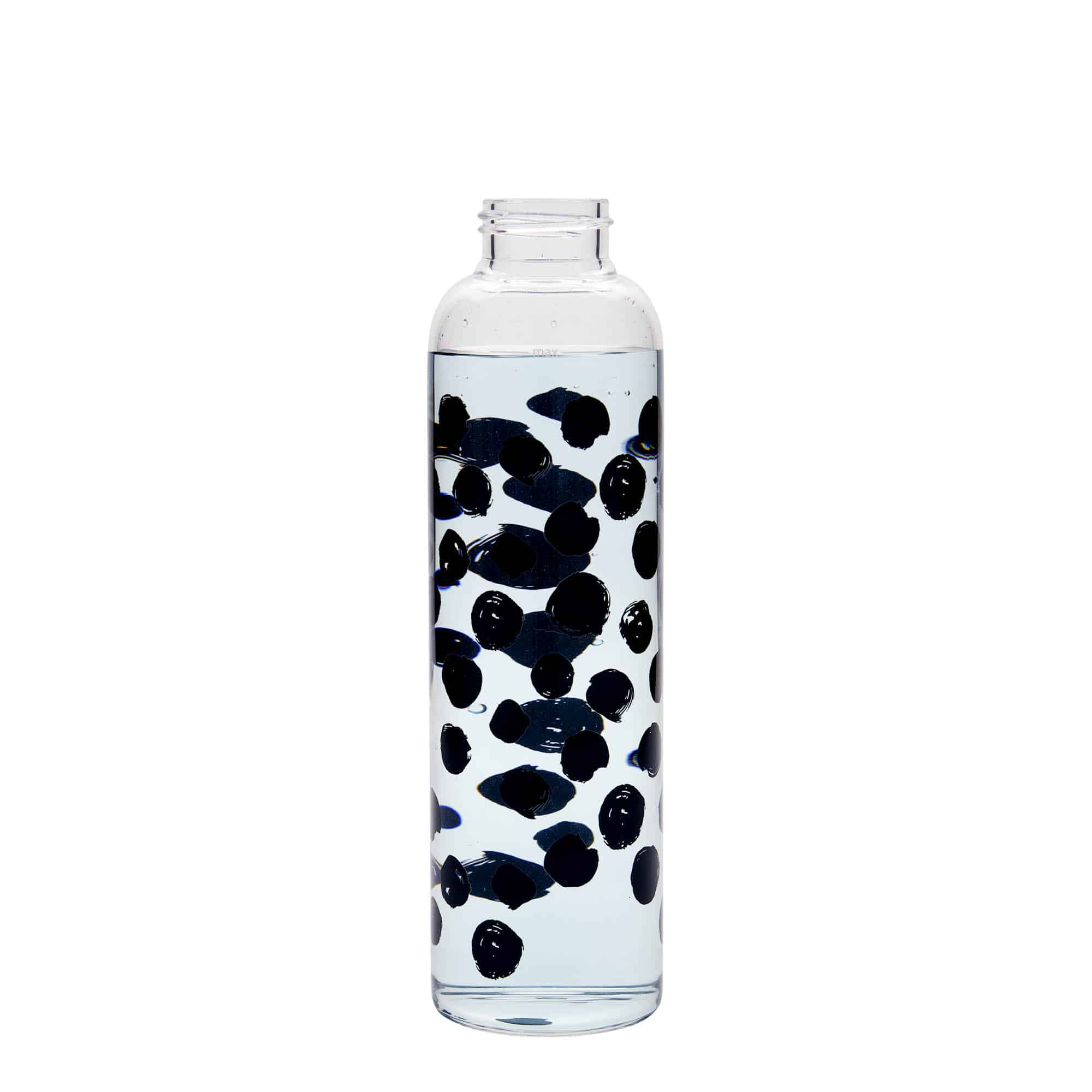 500 ml Trinkflasche 'Perseus - Schwarze Punkte', Mündung: Schraubverschluss 500 ml Trinkflasche 'Perseus - Schwarze Punkte', Mündung: Schraubverschluss