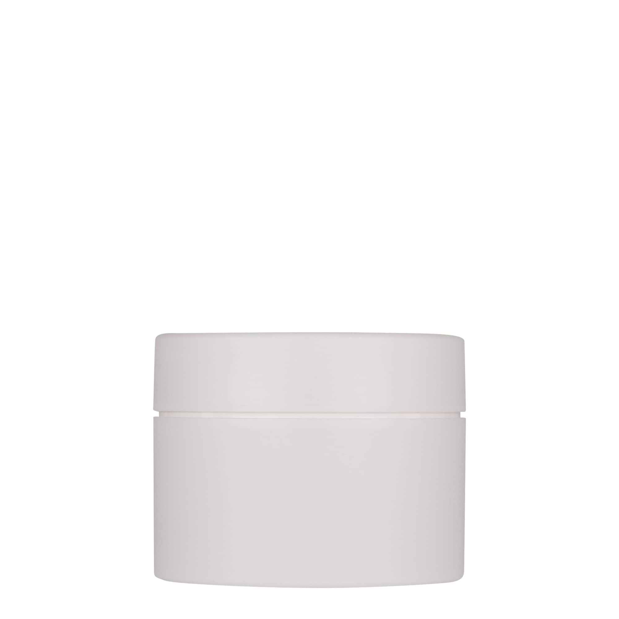 150 ml Kunststoffdose „Antonella“, PP, weiß, Mündung: Schraubverschluss