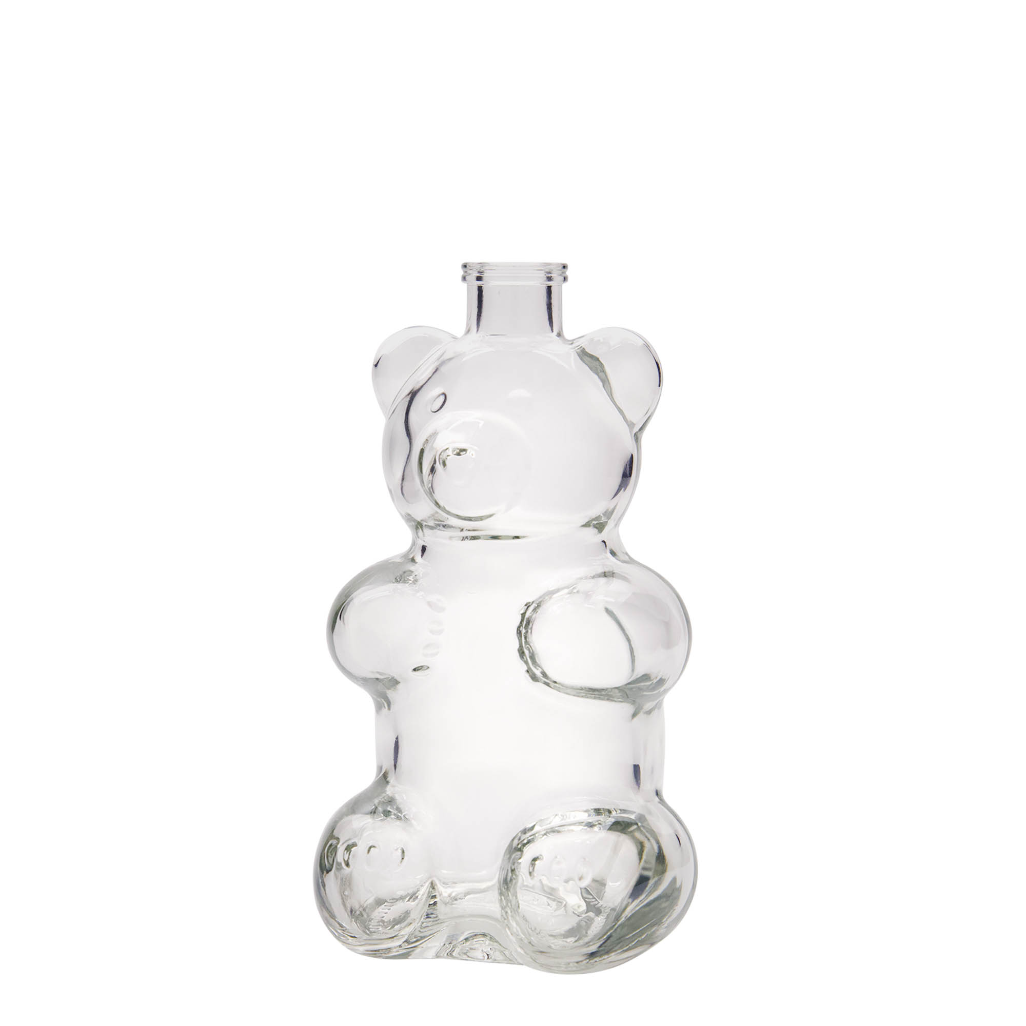 350 ml Glasflasche „Bär“, Mündung: Kork