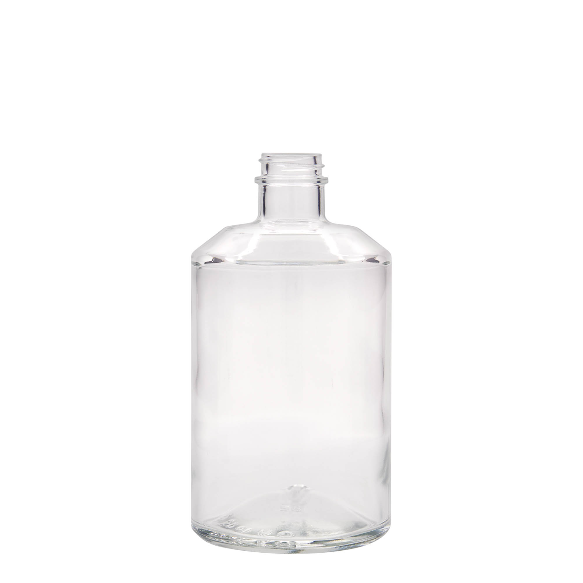 500 ml Glasflasche 'Hella', Mündung: GPI 28 500 ml Glasflasche 'Hella', Mündung: GPI 28