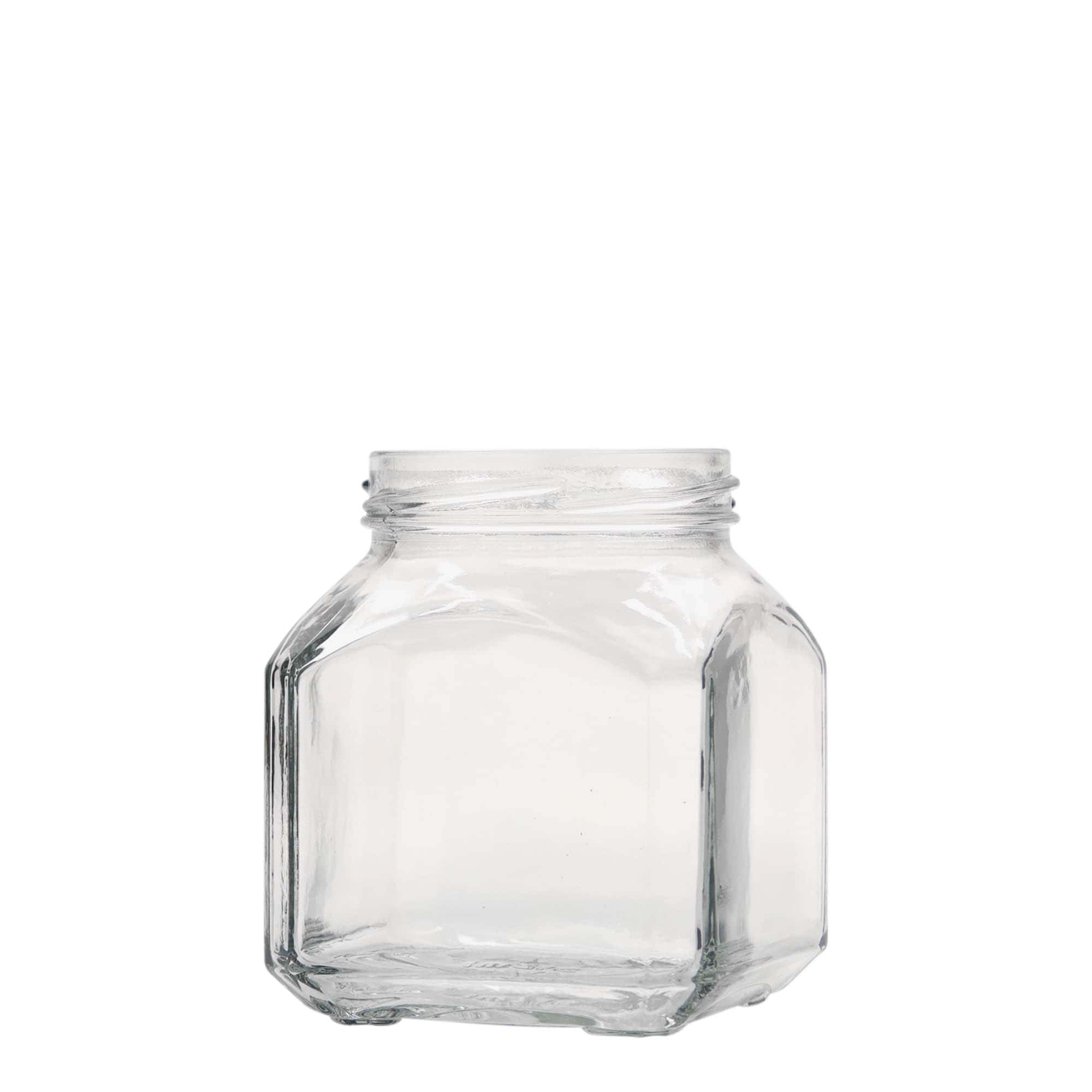 314 ml Vierkantglas 'Mailand', Mündung: Twist-Off (TO 63)