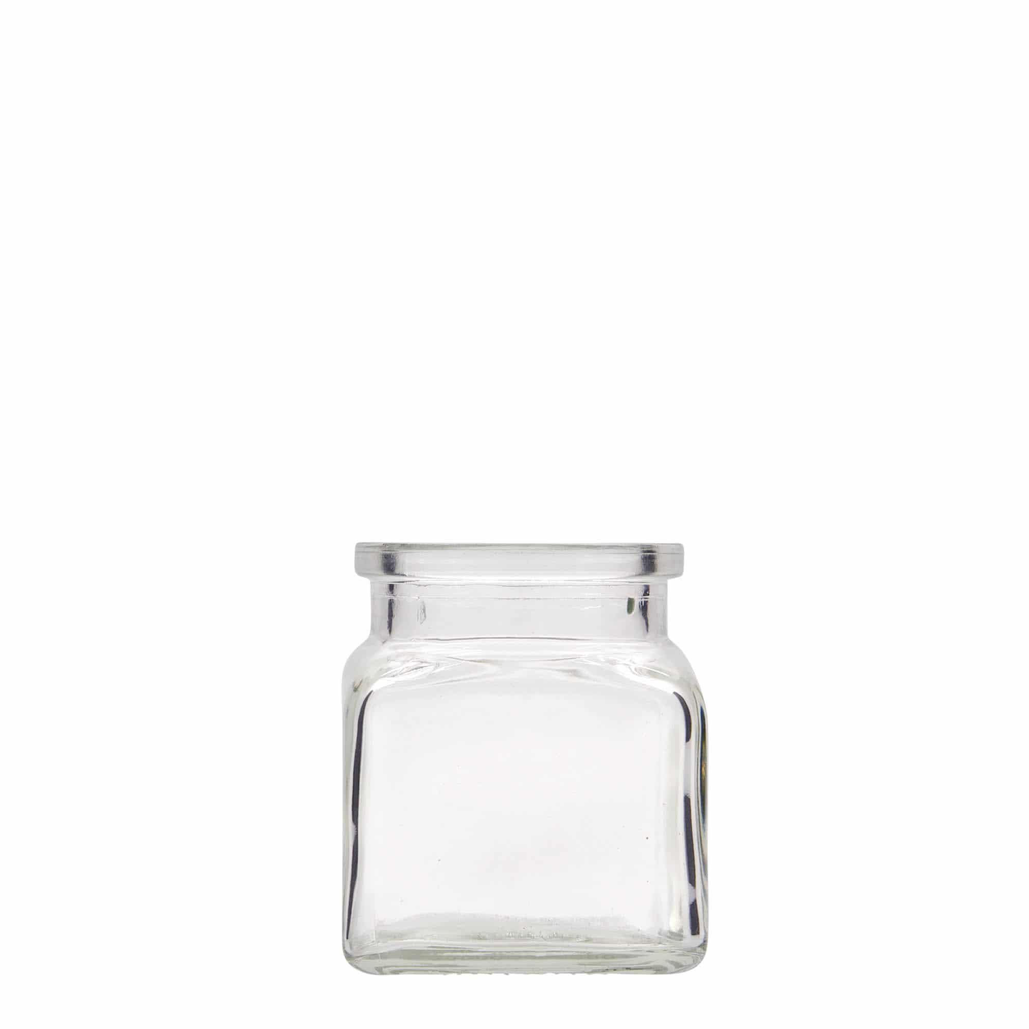 120 ml Korkenglas, quadratisch, Mündung: Kork