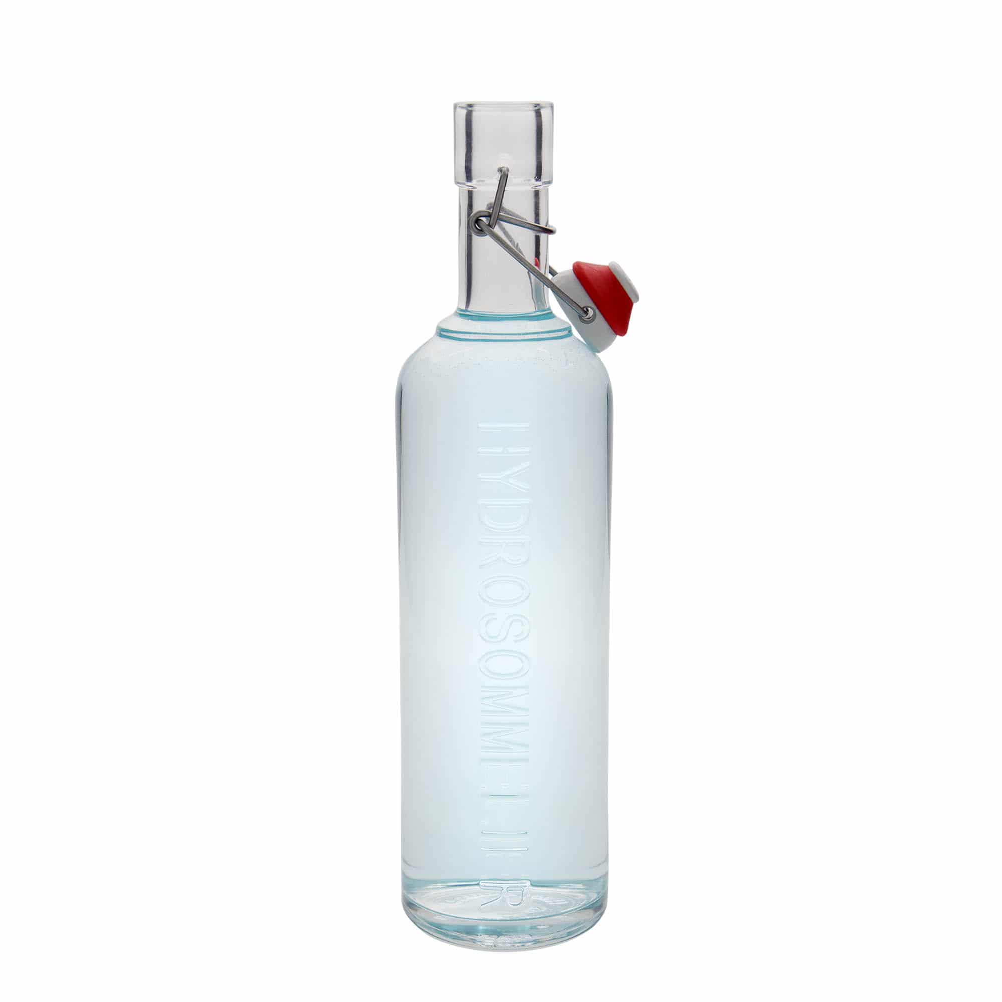 1.000 ml Glasflasche 'Optima Hydrosommelier', Mündung: Bügelverschluss