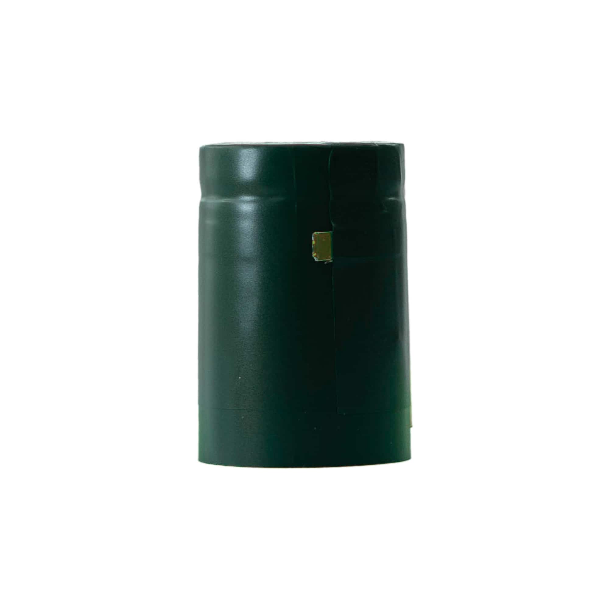 Schrumpfkapsel 32x41, PVC-Kunststoff, smaragadgrün Schrumpfkapsel 32x41, PVC-Kunststoff, smaragadgrün
