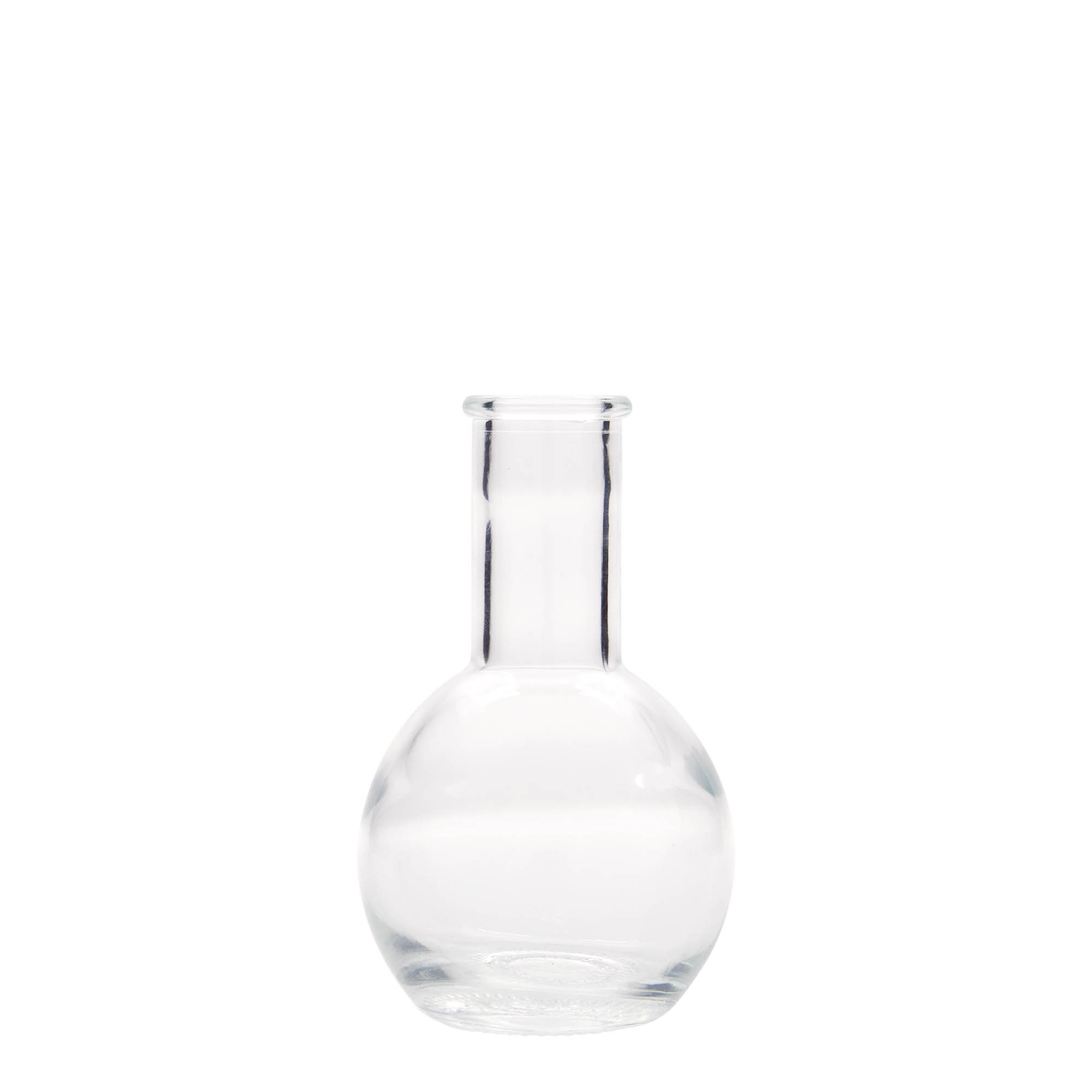 100 ml Glasflasche 'Tulipano', Mündung: Kork 100 ml Glasflasche 'Tulipano', Mündung: Kork