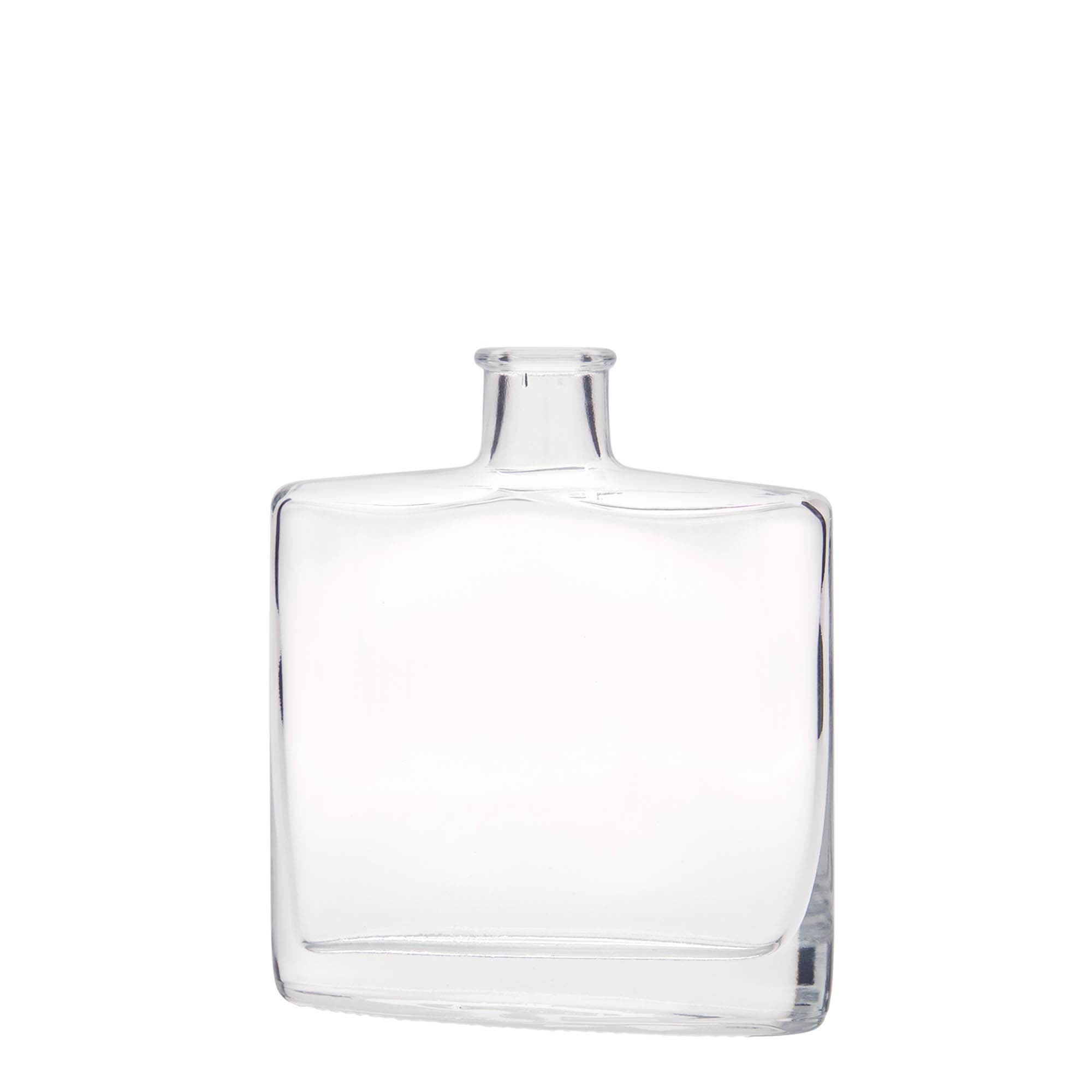 200 ml Glasflasche „Zorbas“, oval, Mündung: Kork