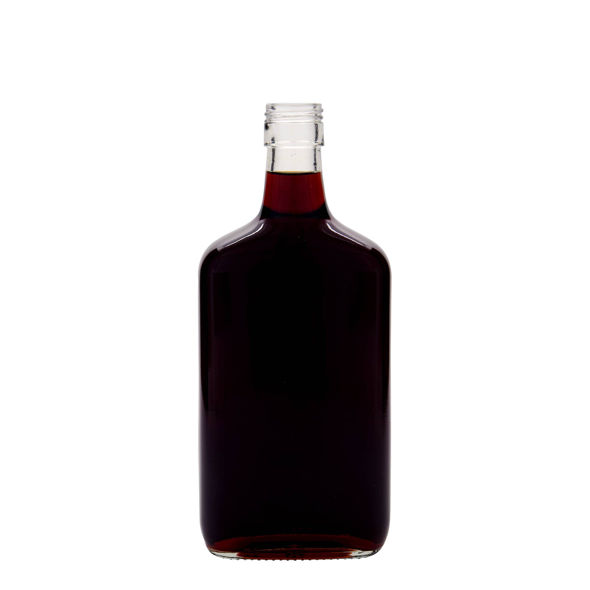700 ml Glasflasche „Amaretto“, rechteckig, Mündung: PP 31,5