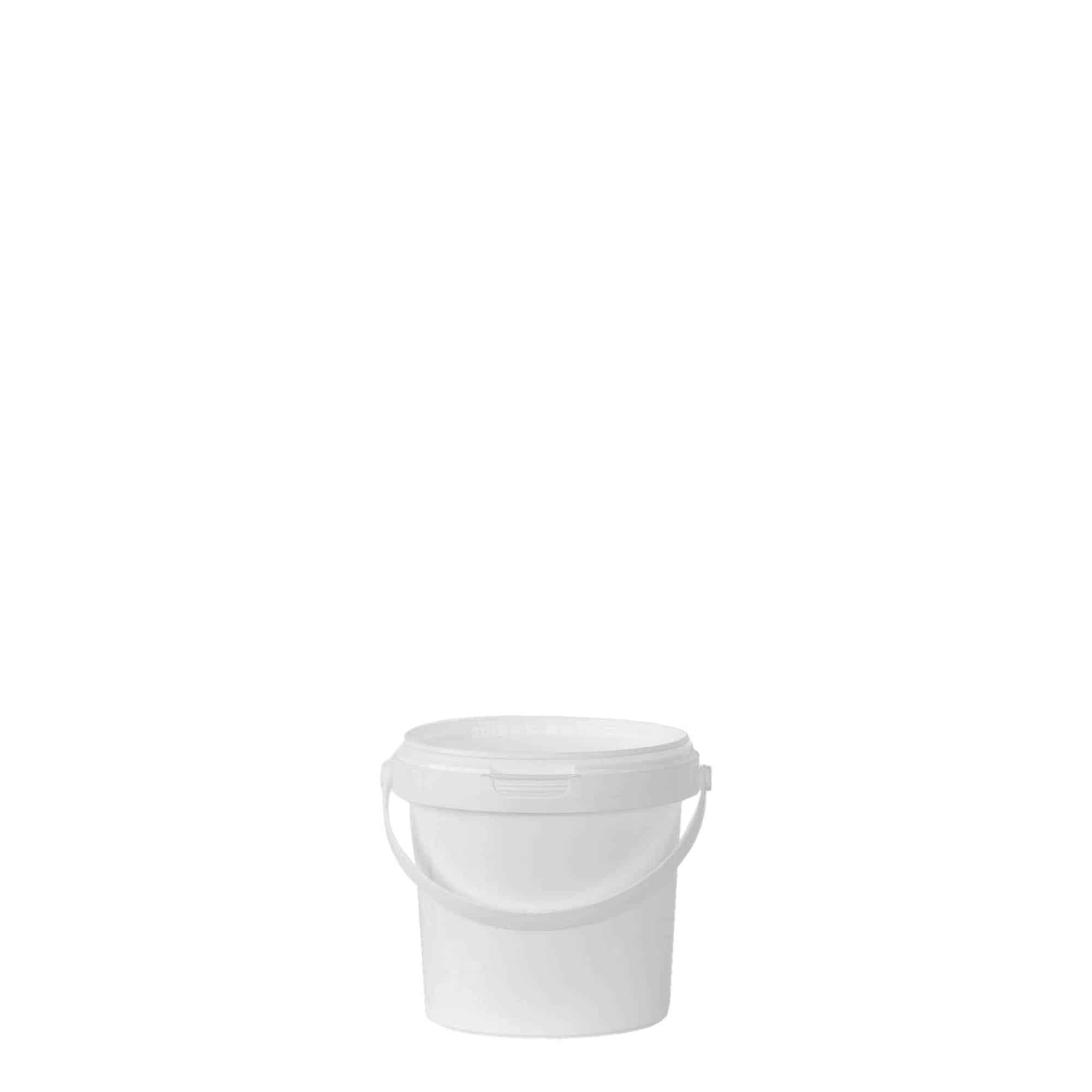 0,6 l Eimer, PP-Kunststoff, weiß 0,6 l Eimer, PP-Kunststoff, weiß