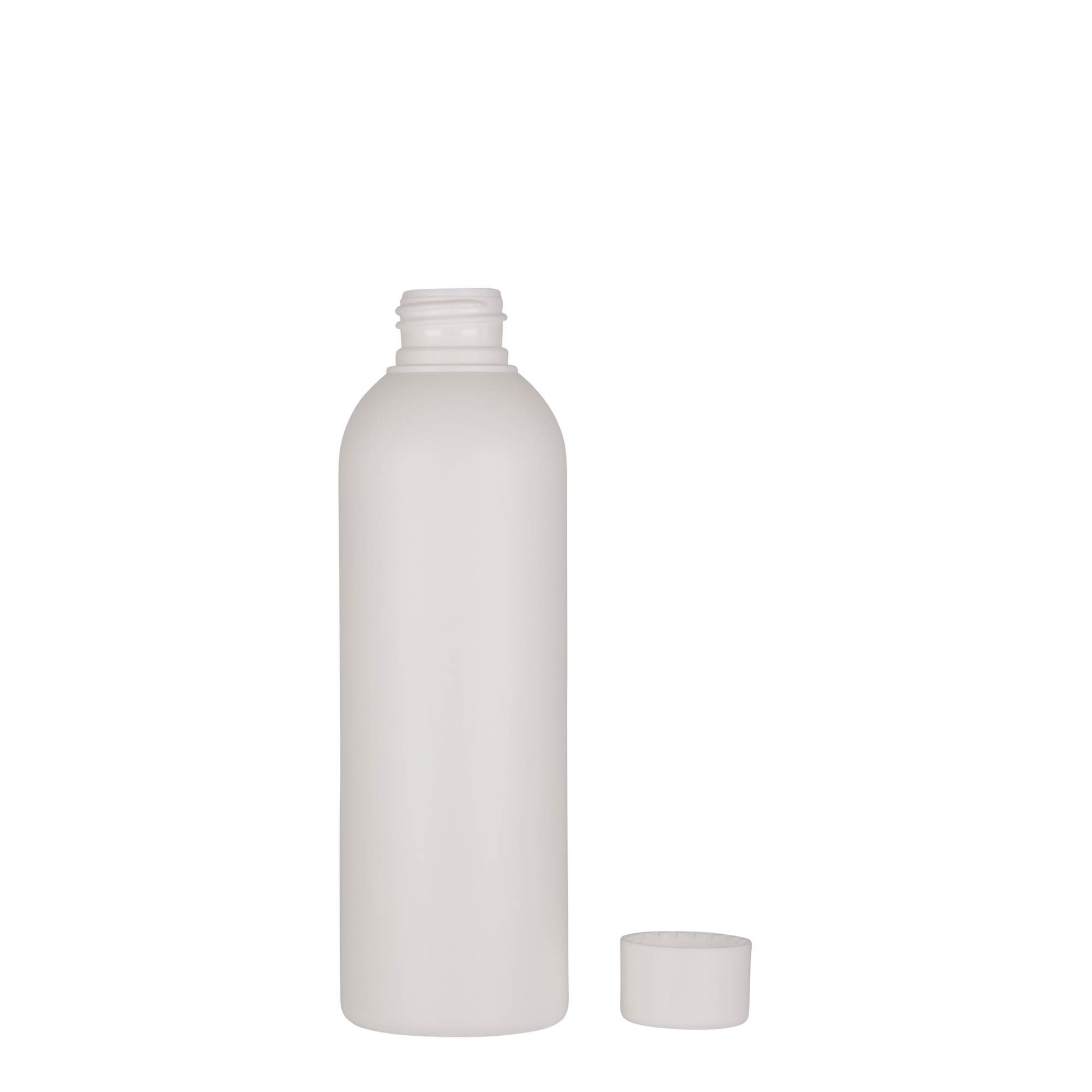 200 ml Kunststoffflasche 'Tuffy', HDPE, weiß, Mündung: 24/410 200 ml Kunststoffflasche 'Tuffy', HDPE, weiß, Mündung: 24/410