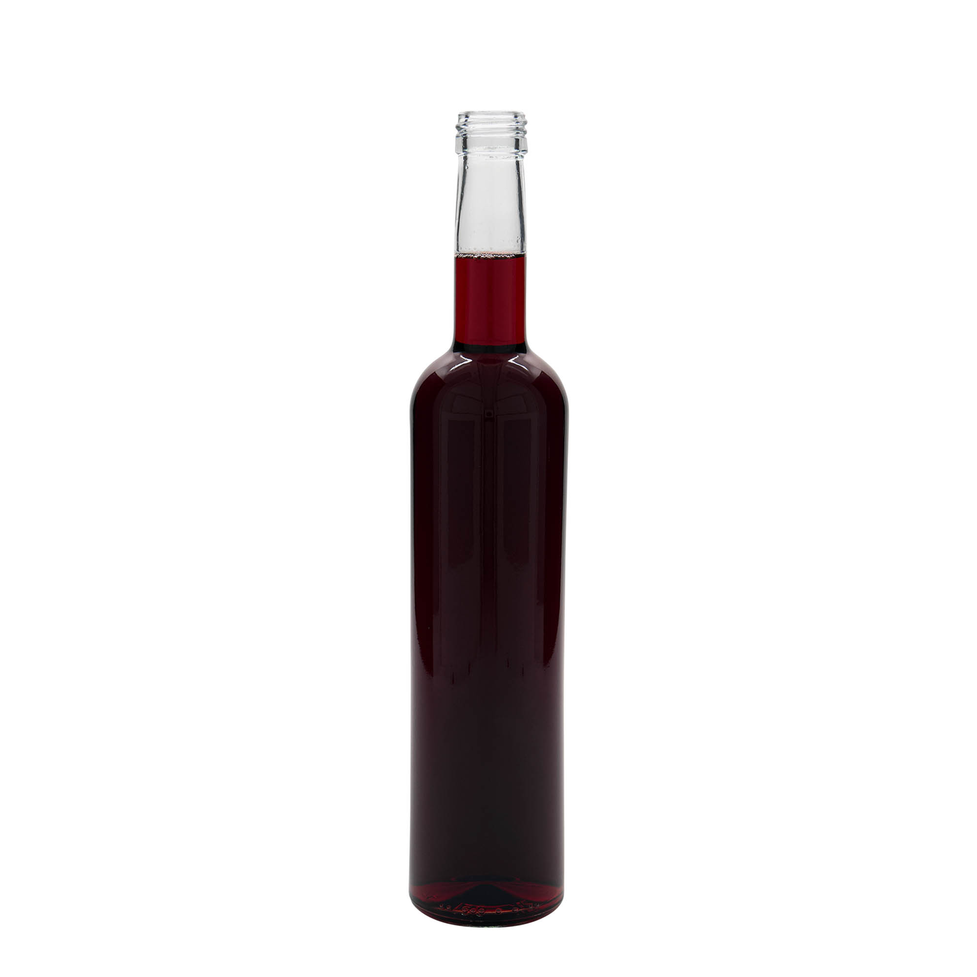 500 ml Glasflasche „Bordeaux“, Mündung: PP 28