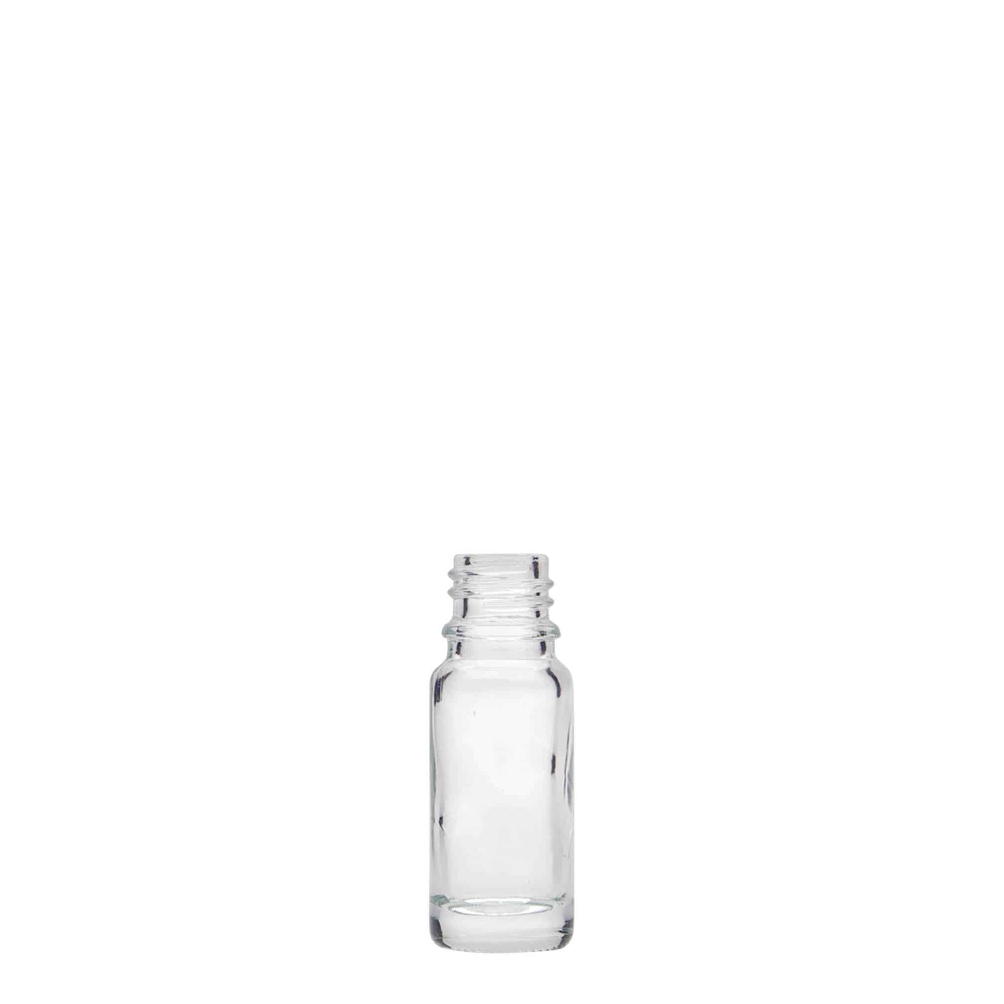 10 ml Medizinflasche, Glas, Mündung: DIN 18