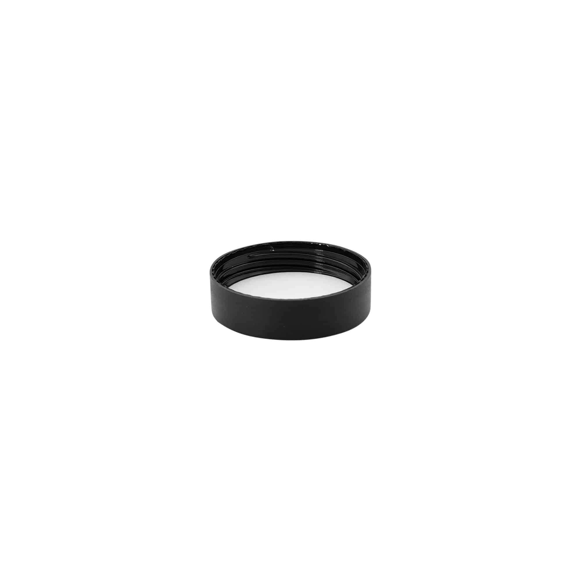 Schraubverschluss für 15 ml „Antonella“, PP-Kunststoff, schwarz
