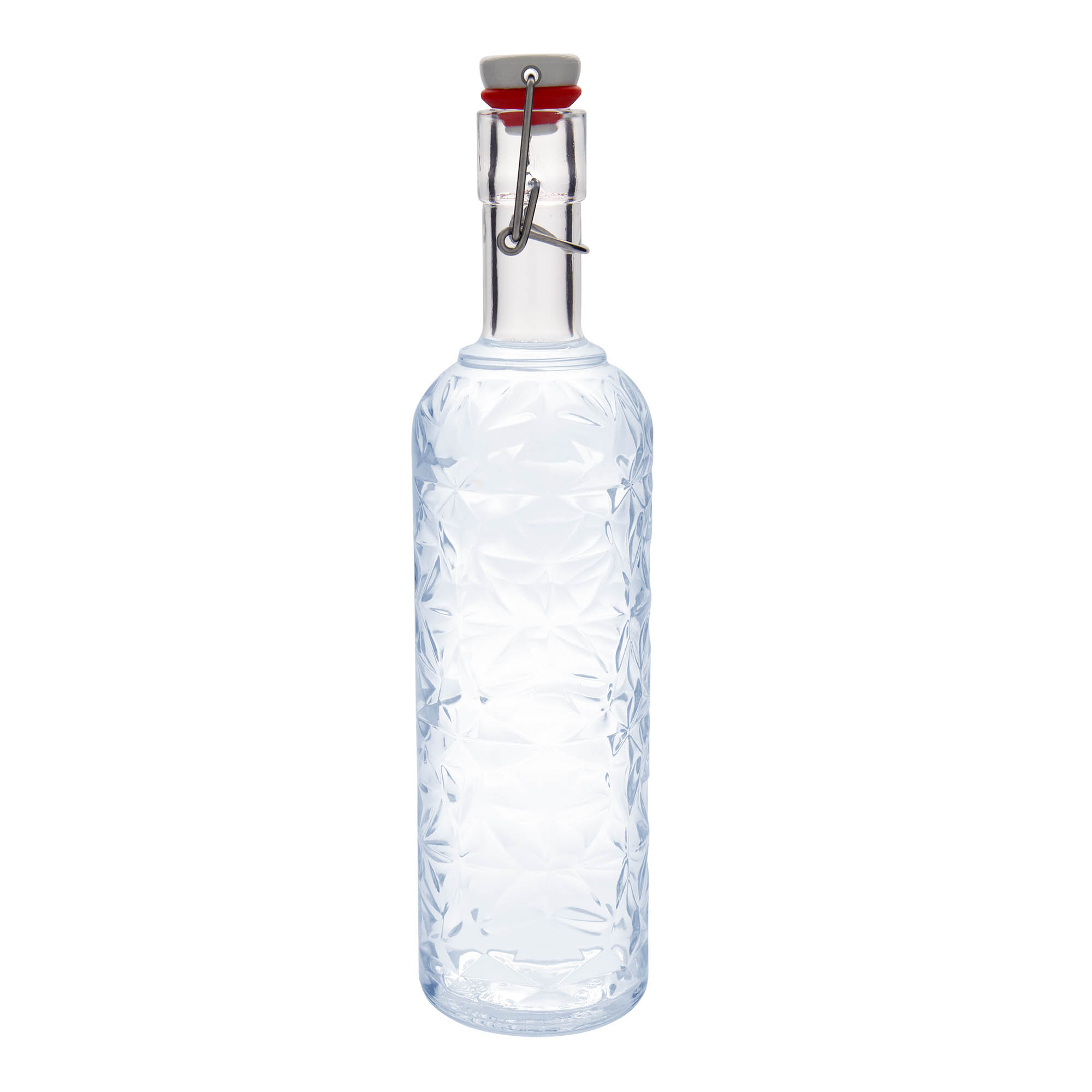 1.000 ml Glasflasche 'Oriente', Mündung: Bügelverschluss 1.000 ml Glasflasche 'Oriente', Mündung: Bügelverschluss