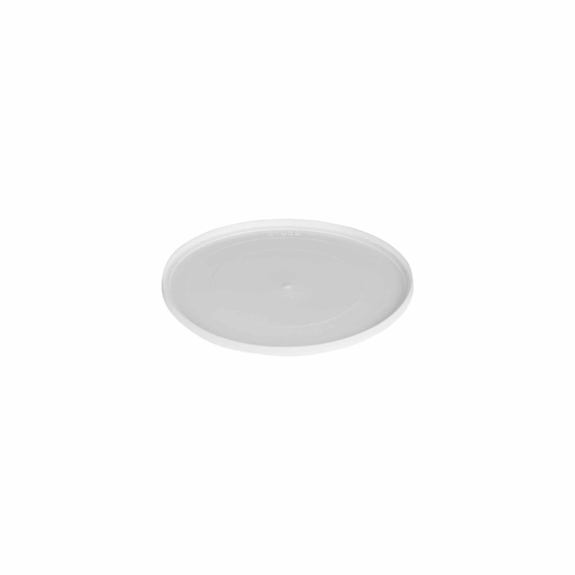 Abdeckscheibe für 150 ml 'Bianca', PP-Kunststoff, weiß