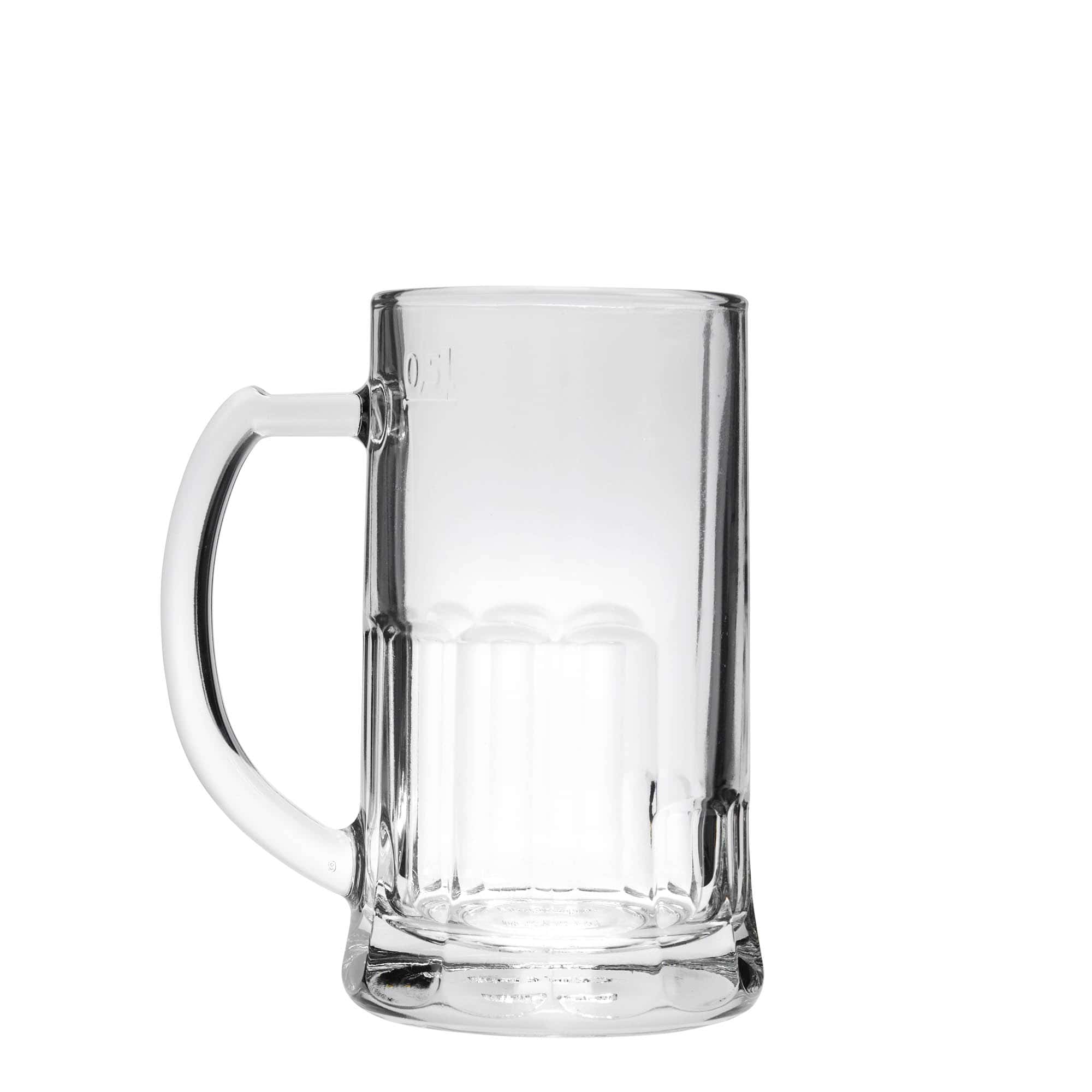 500 ml Bierkrug 'Europa', Glas 500 ml Bierkrug 'Europa', Glas