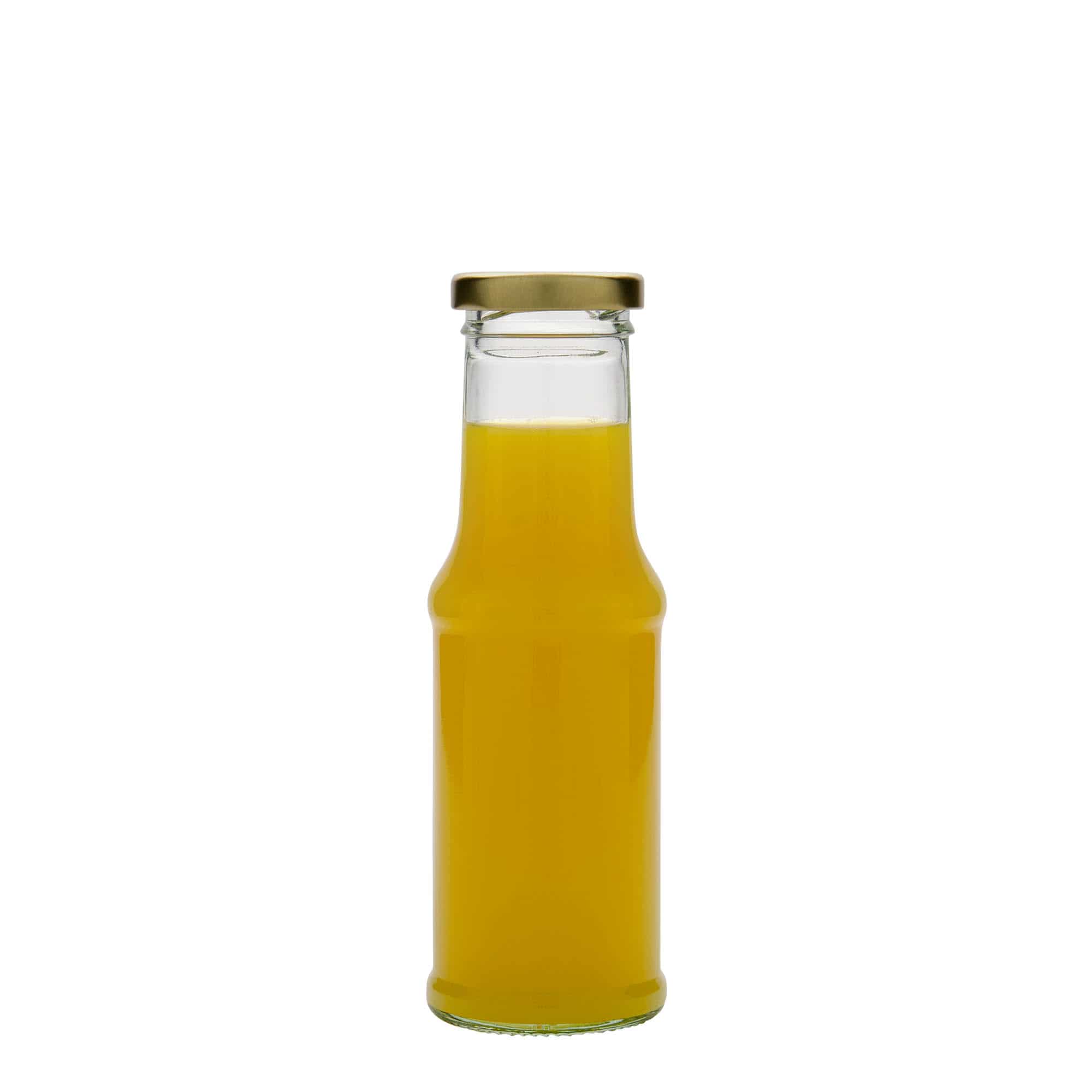200 ml Soßenflasche, Glas, Mündung: Twist-Off (TO 43)
