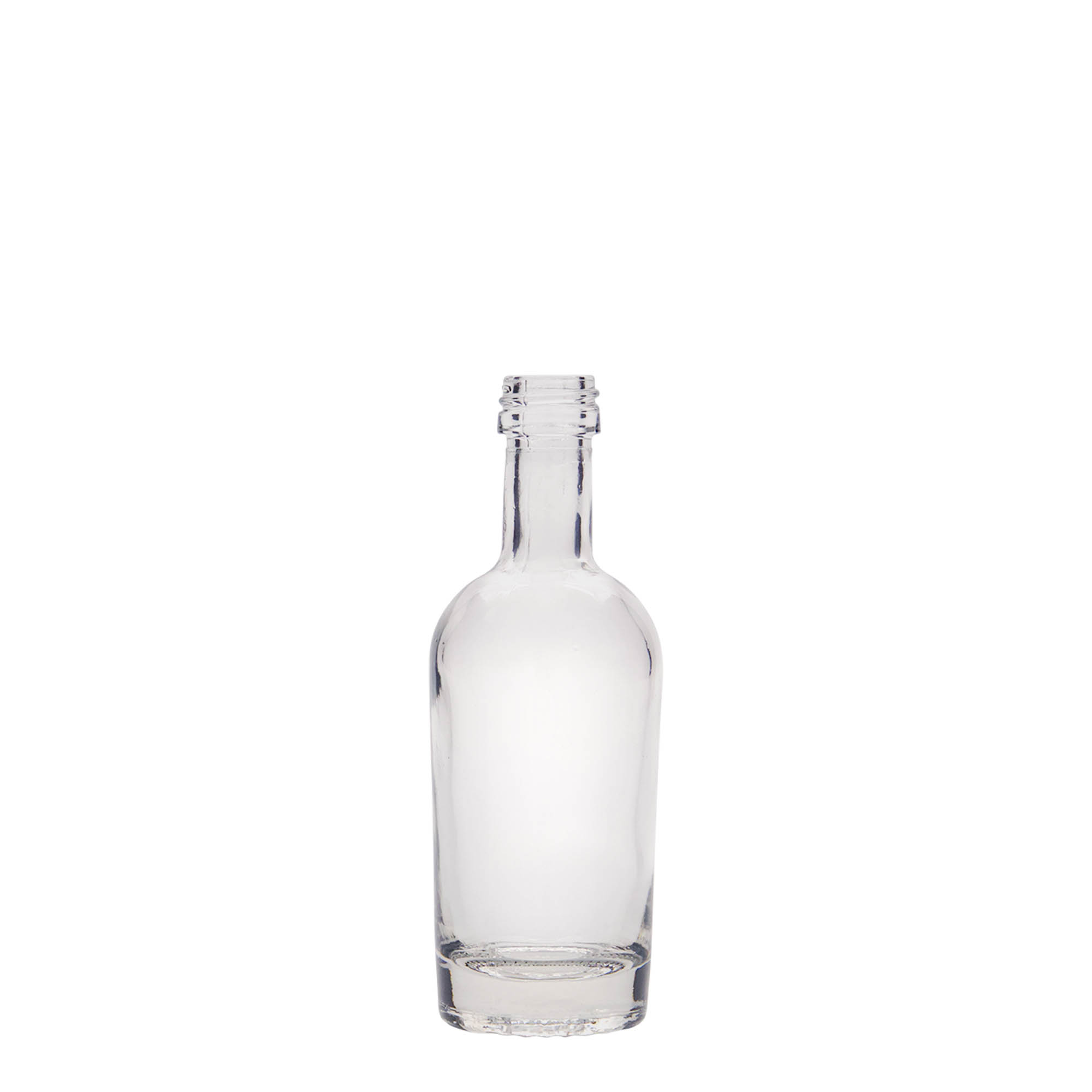 50 ml Glasflasche 'Pepe', Mündung: PP 18 50 ml Glasflasche 'Pepe', Mündung: PP 18