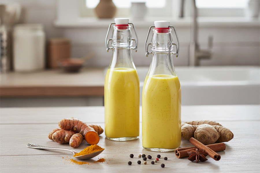 Goldene Milch (Kurkuma Latte)