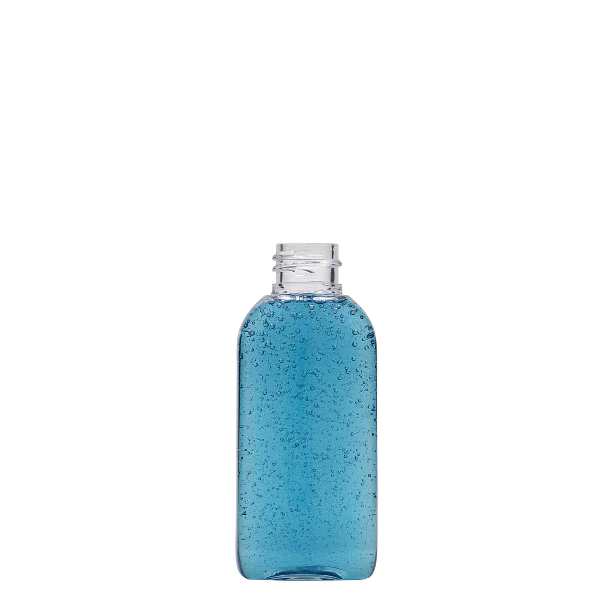 50 ml PET-Flasche 'Iris', oval, Kunststoff, Mündung: 20/410