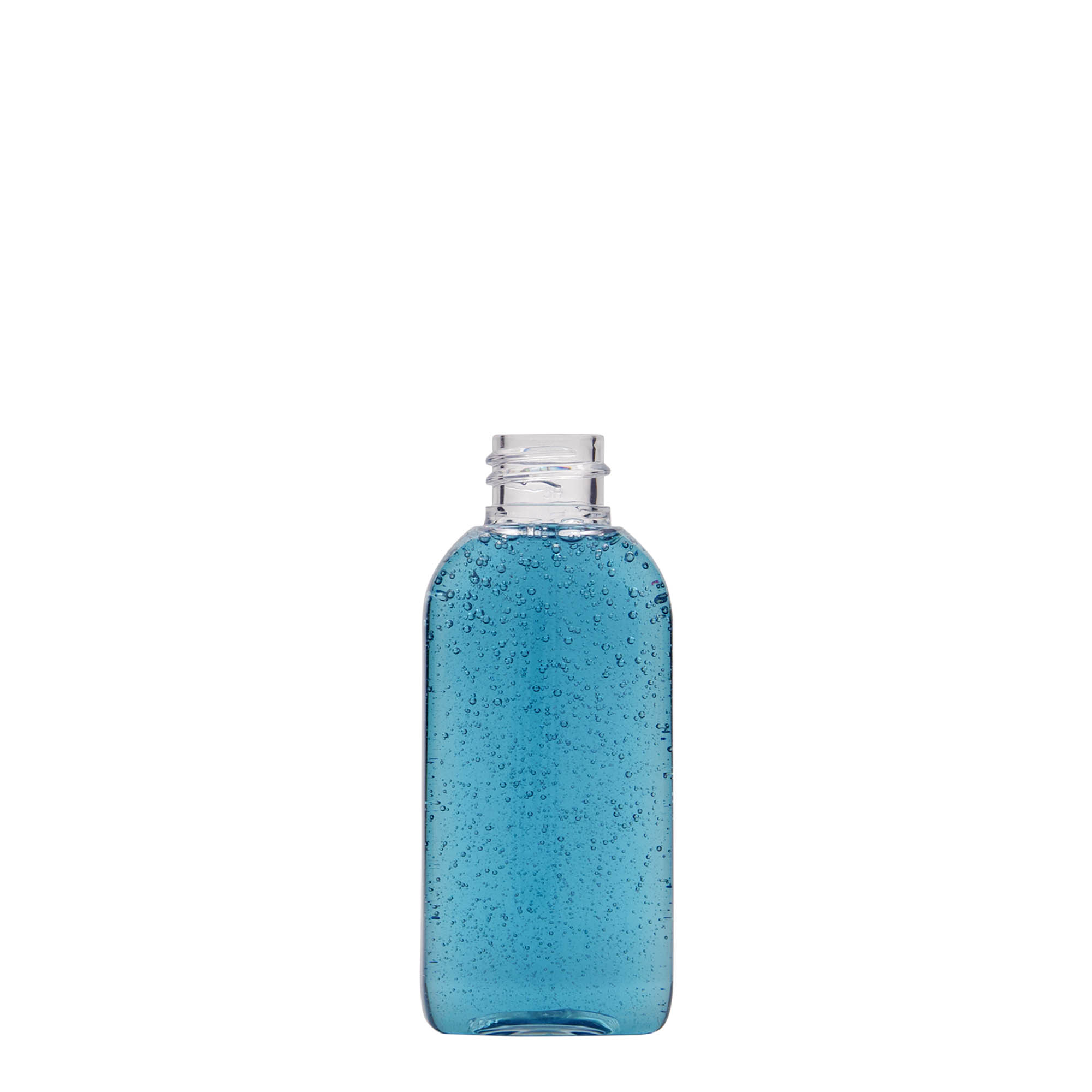 50 ml PET-Flasche 'Iris', oval, Kunststoff, Mündung: 20/410