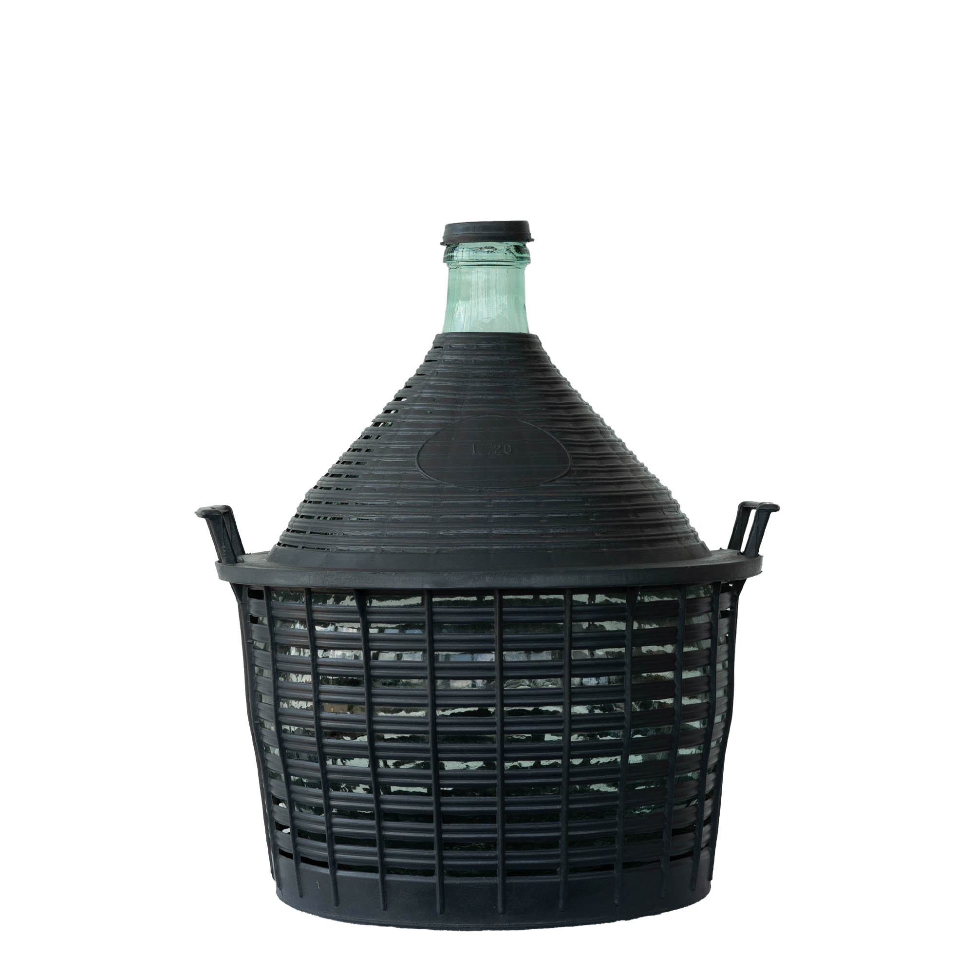 20 l Ballonflasche Enghals, Glas, Mündung: Stülpdeckel 20 l Ballonflasche Enghals, Glas, Mündung: Stülpdeckel