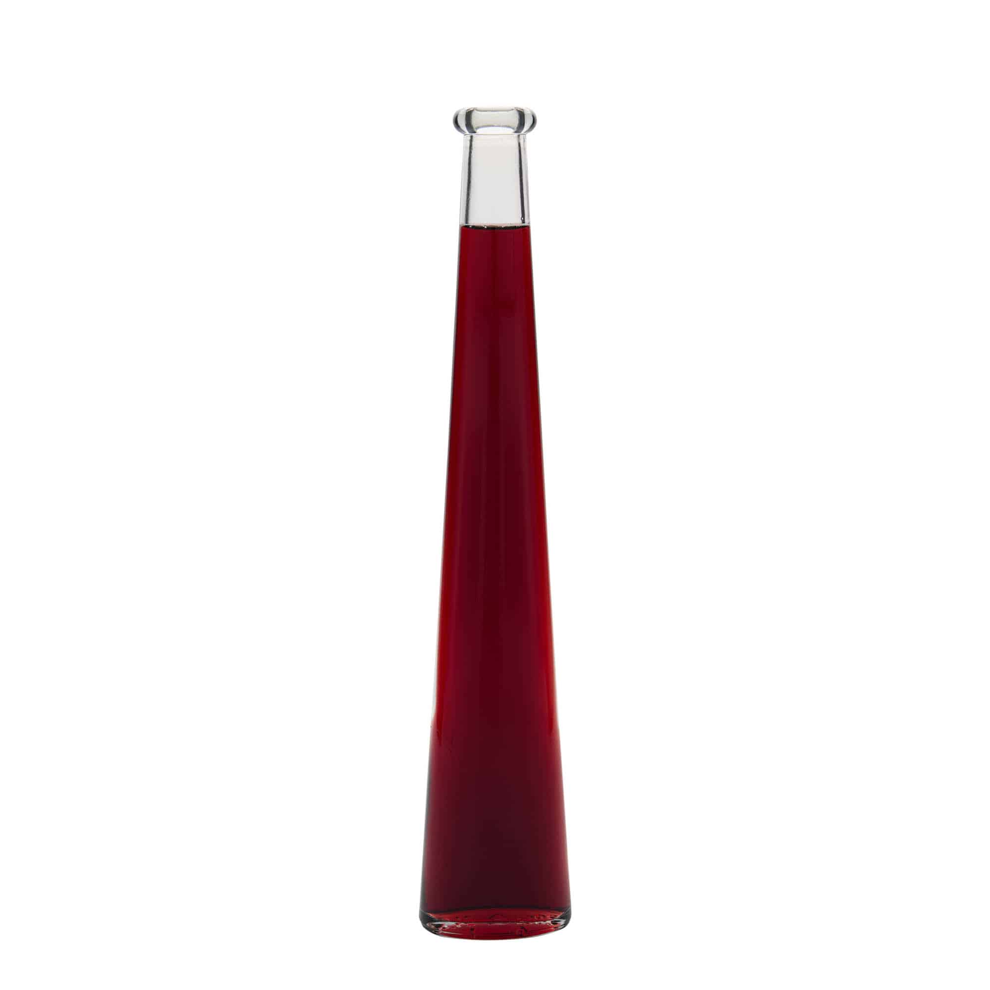 200 ml Glasflasche „Dama Ovale“, oval, Mündung: Kork