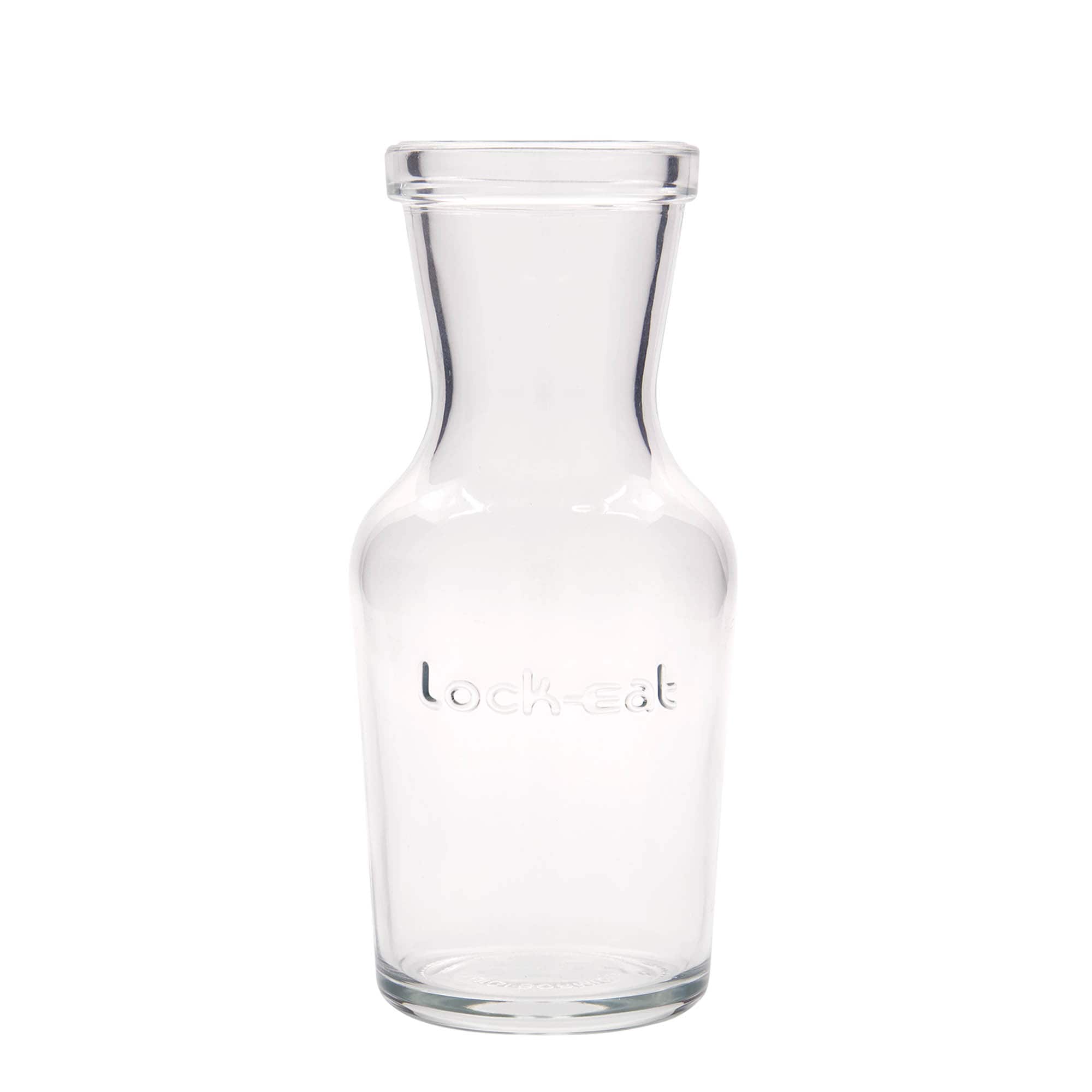 500 ml Glaskaraffe 'Lock-Eat', Mündung: Drahtbügelverschluss 500 ml Glaskaraffe 'Lock-Eat', Mündung: Drahtbügelverschluss