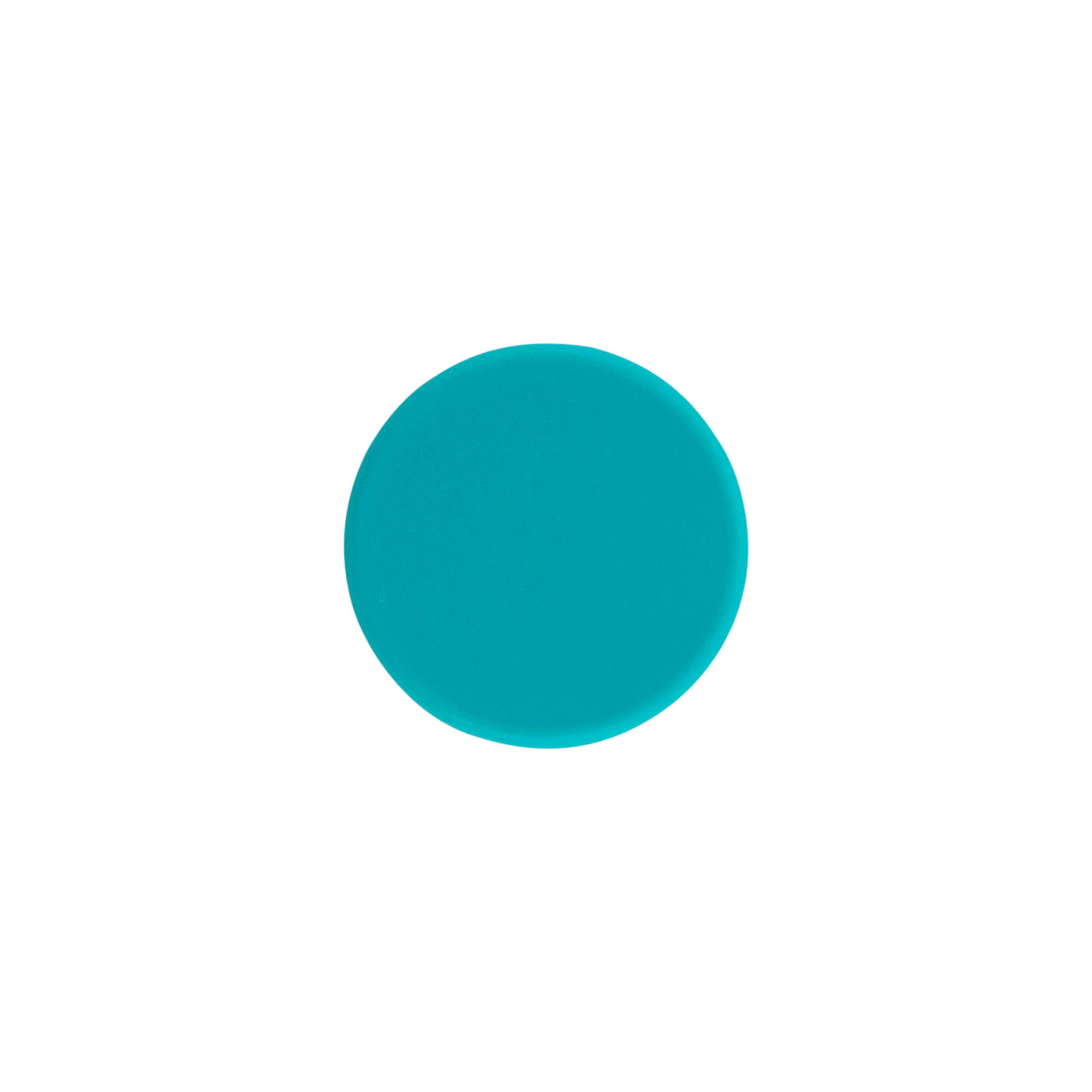 Schraubverschluss, ABS-Kunststoff, türkis, für Mündung: GPI 28/400