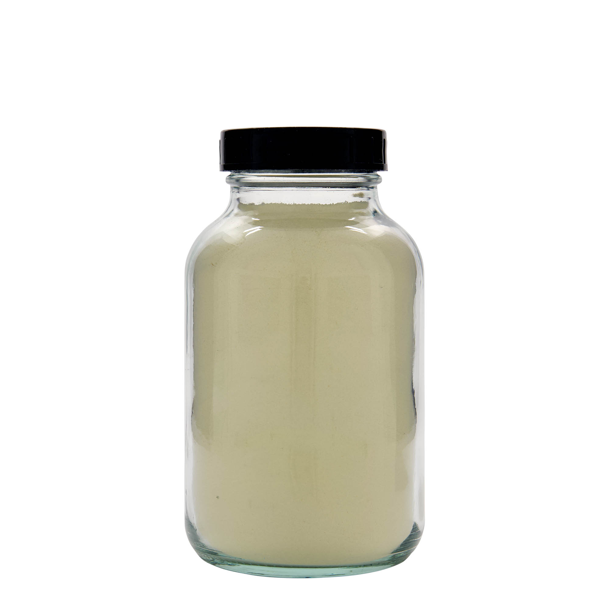 1.000 ml Weithalsglas, Mündung: DIN 68