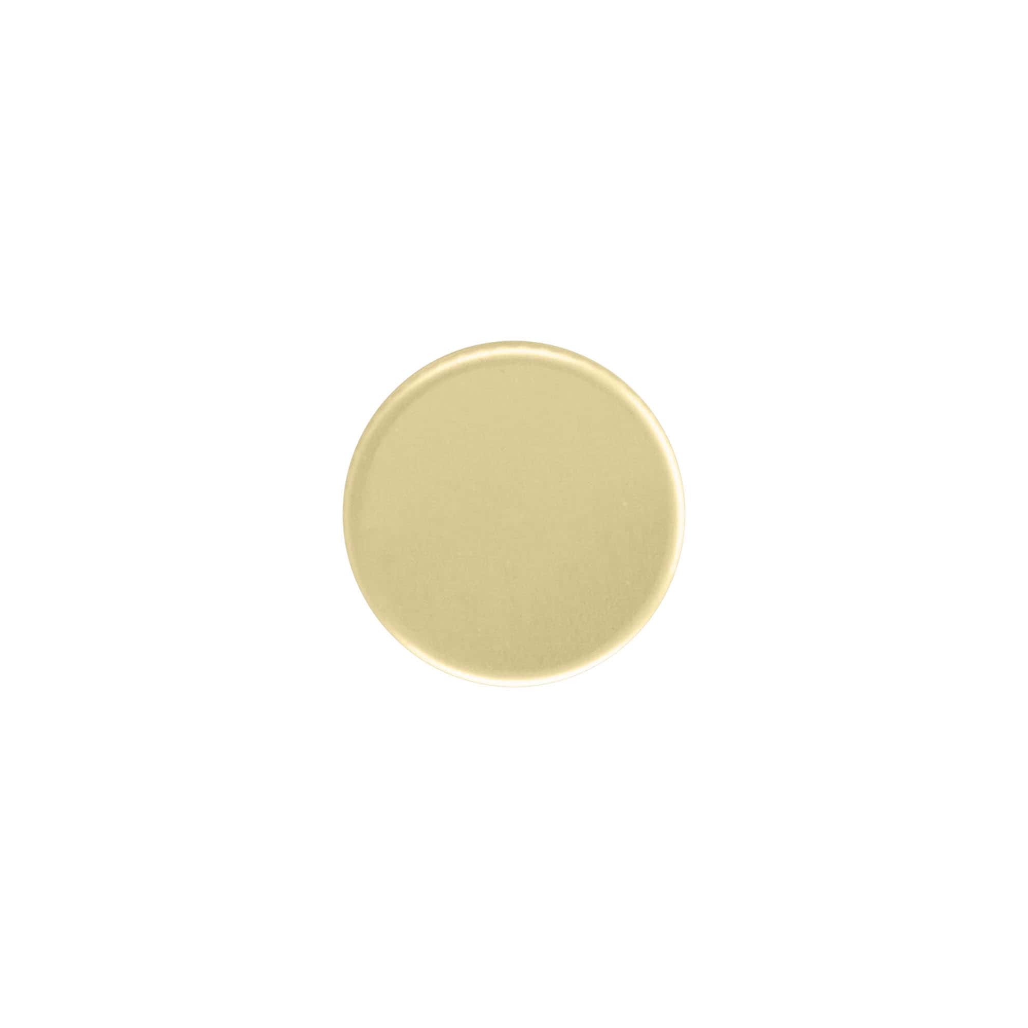 Schraubverschluss, Metall, gold, für Mündung: PP 28 Schraubverschluss, Metall, gold, für Mündung: PP 28