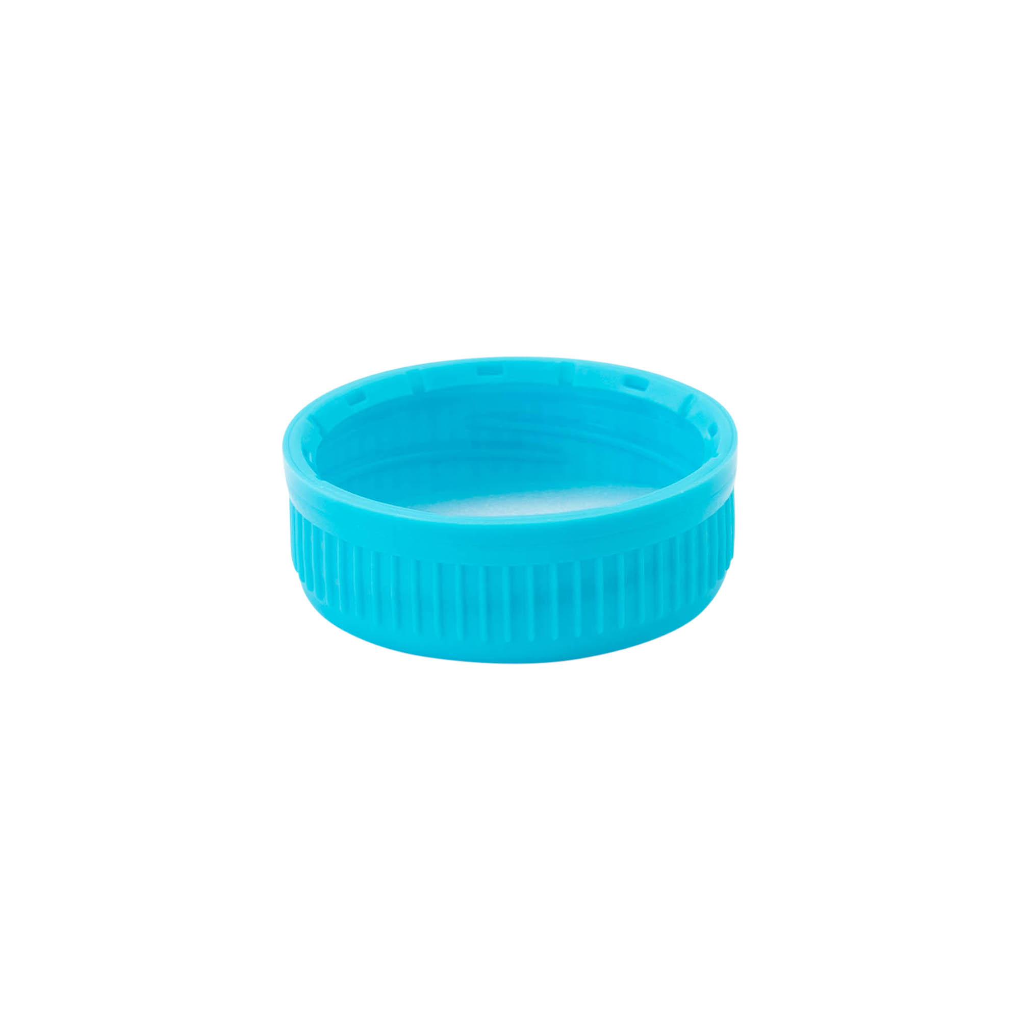 Schraubverschluss 40mm, PE-Kunststoff, hellblau