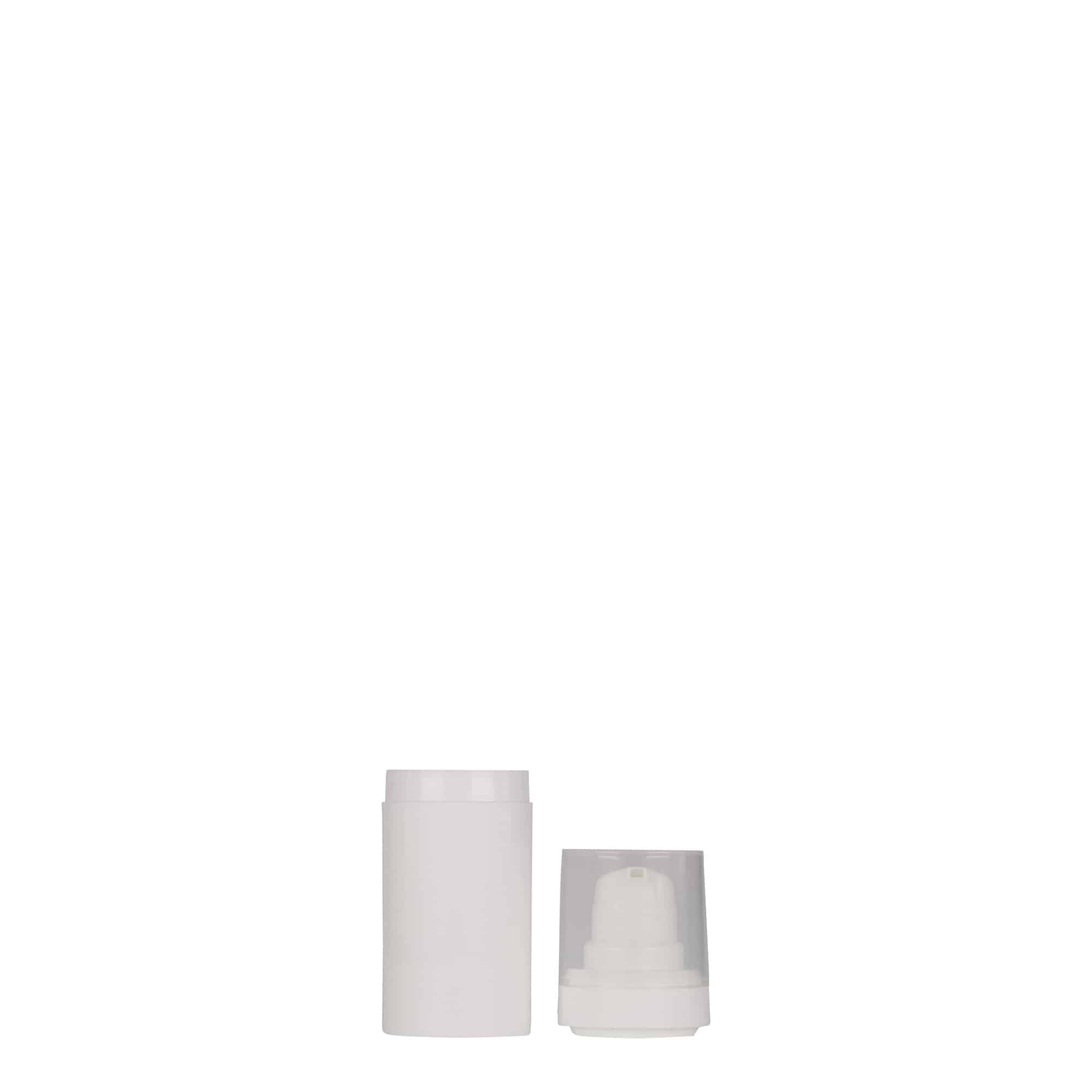 15 ml Airless Dispenser „Micro“, PP-Kunststoff, weiß