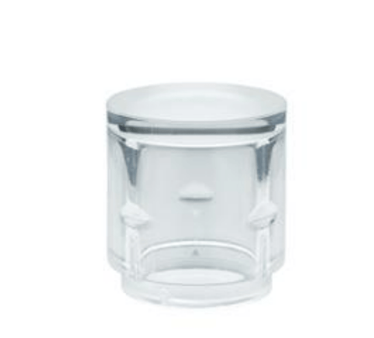 Steckkappe für Parfümflasche, Surlyn-Kunststoff, klar