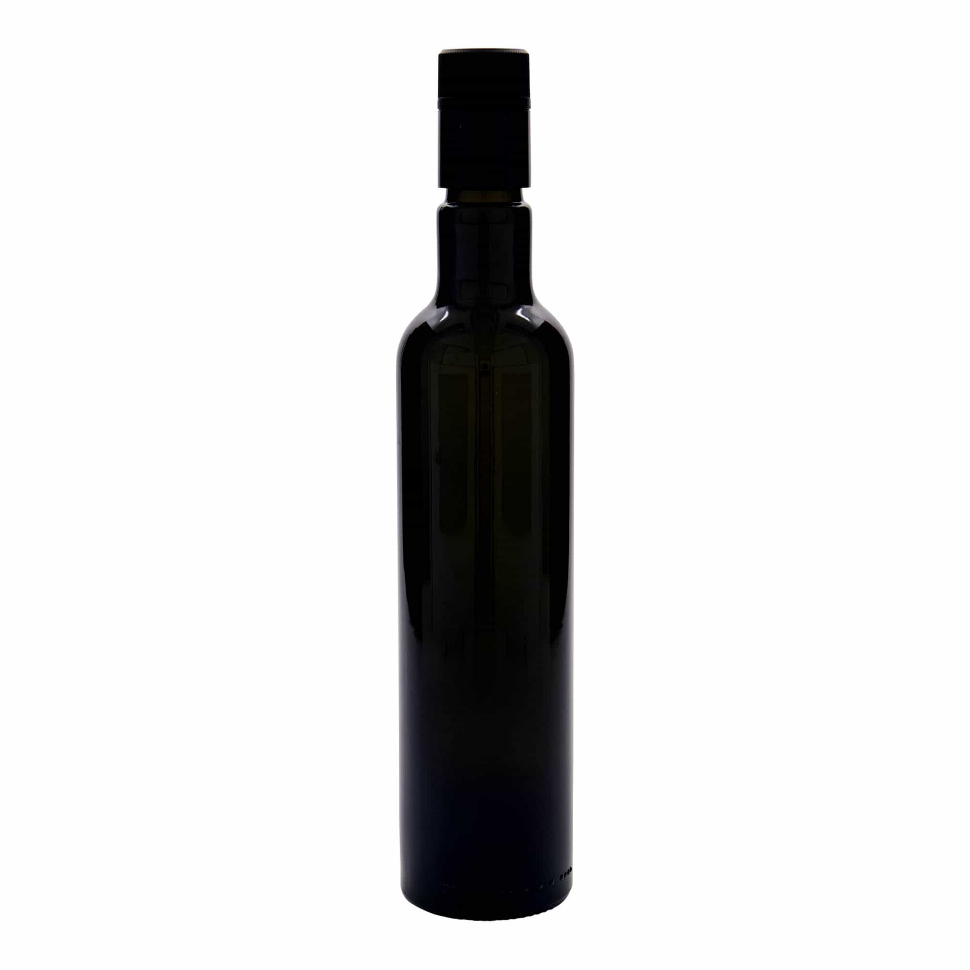 500 ml Essig-/Ölflasche 'Willy New', Glas, antikgrün, Mündung: DOP