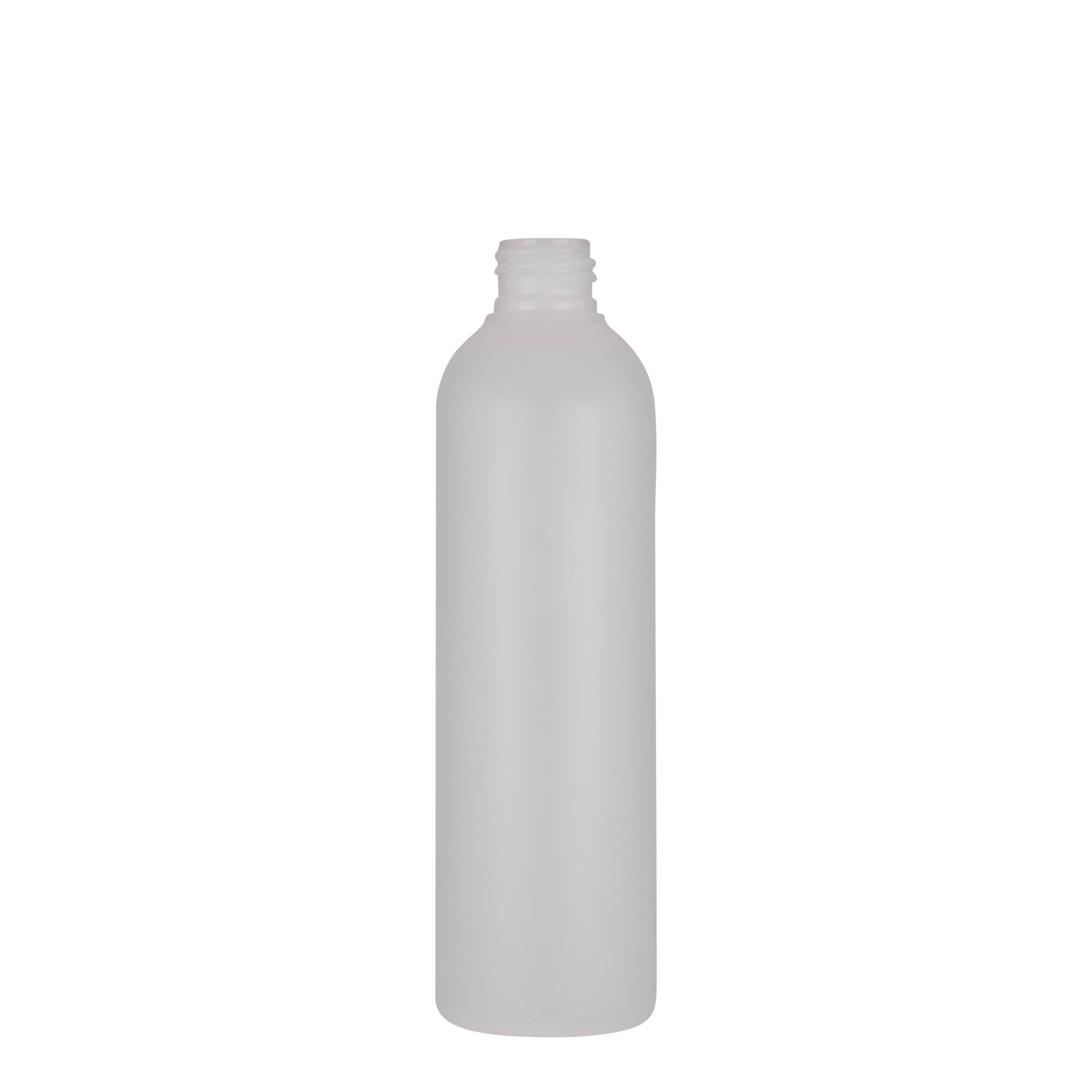 250 ml Kunststoffflasche 'Tuffy', HDPE, natur, Mündung: 24/410