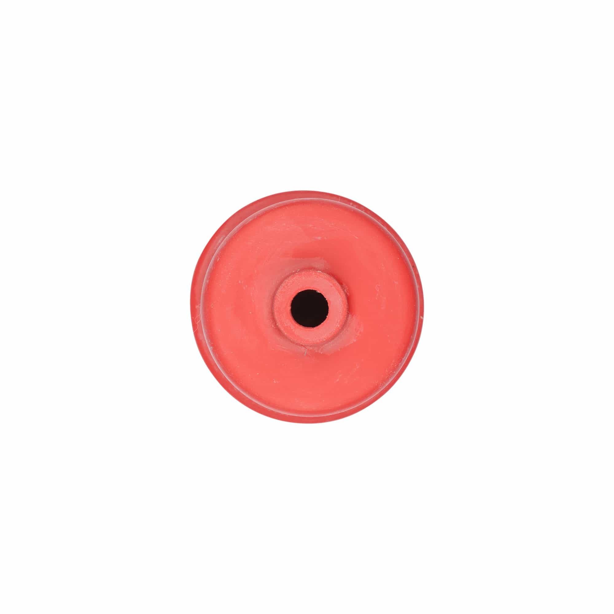 Gärkappe Typ 4, Gummi, rot