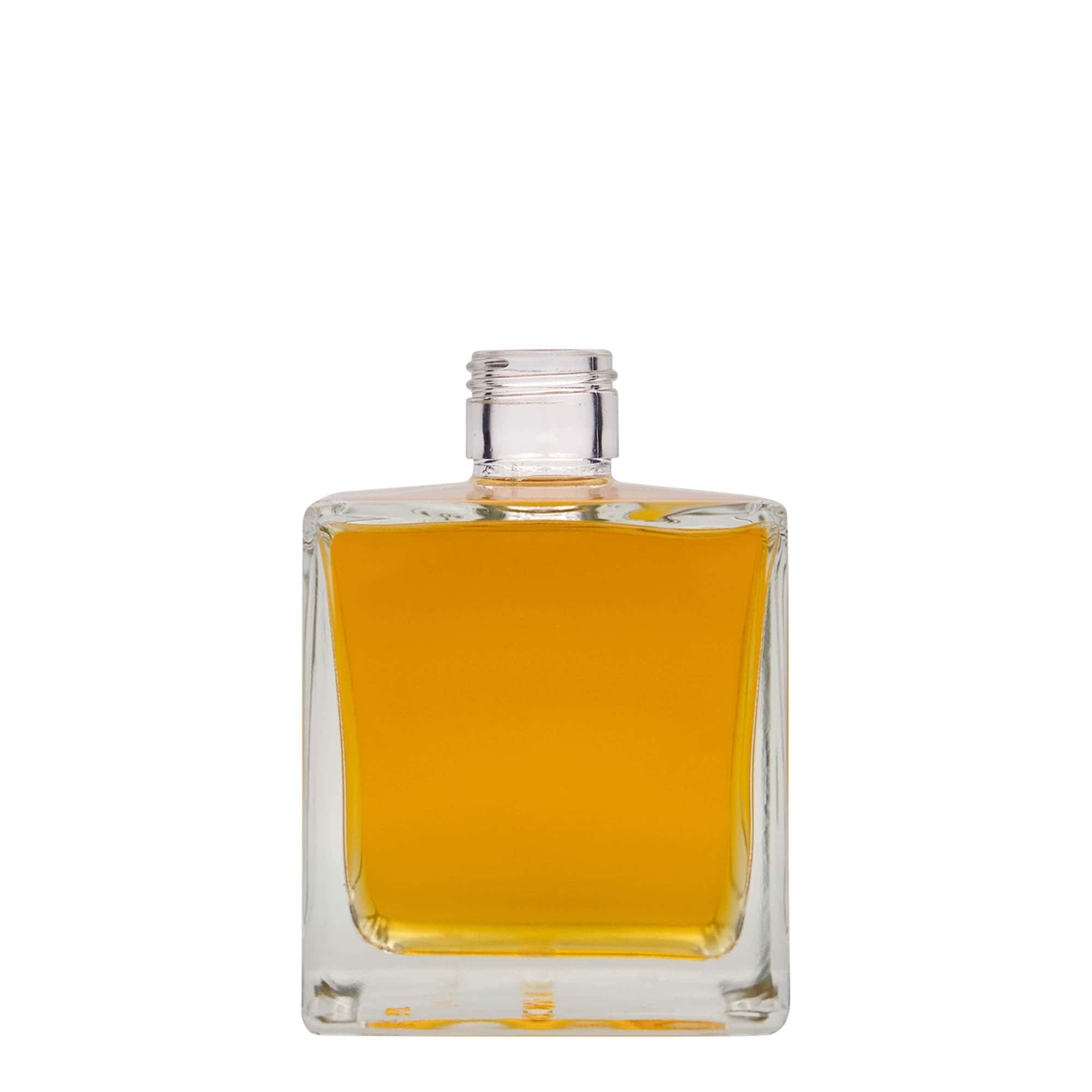500 ml Glasflasche „Cube“, quadratisch, Mündung: PP 31,5
