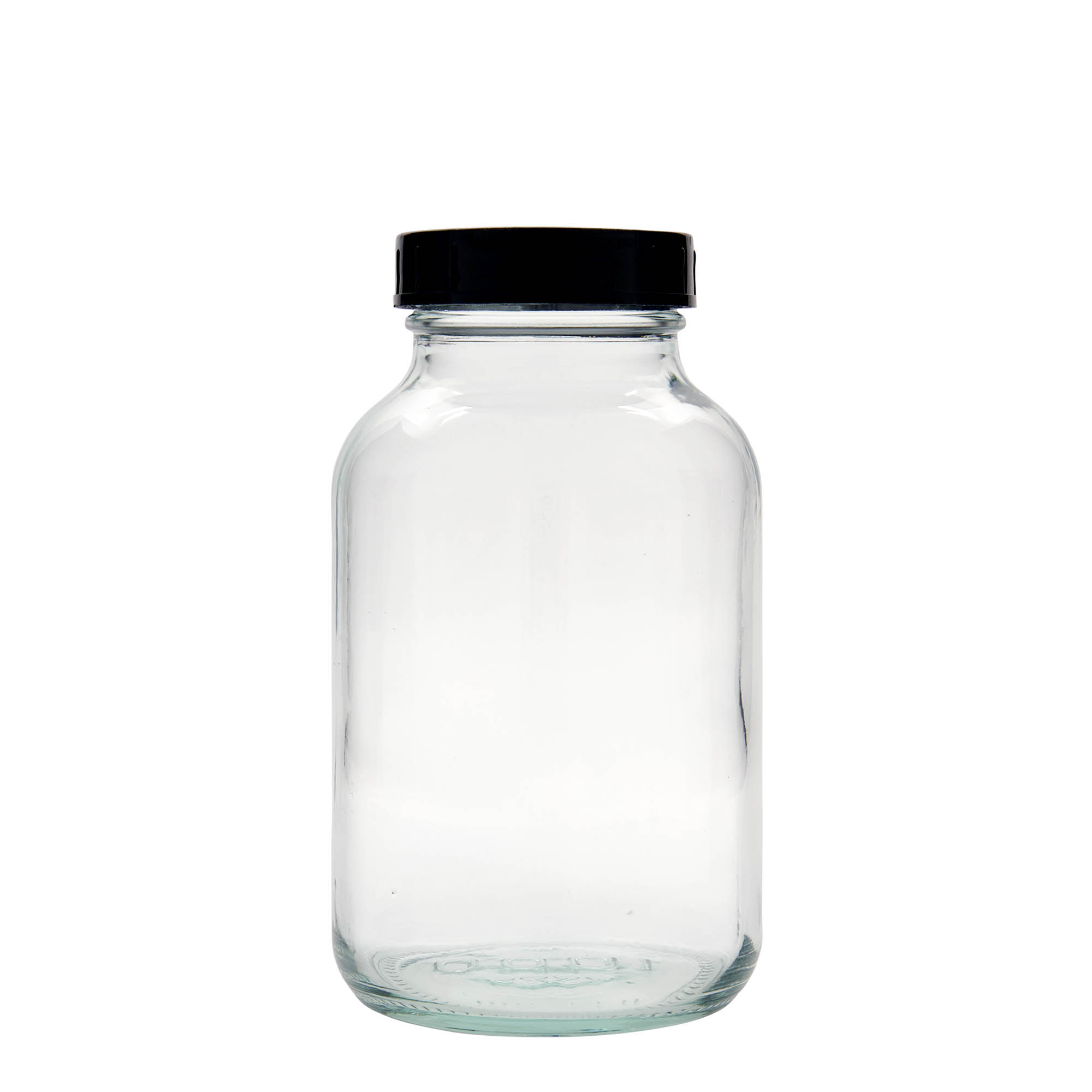 1.000 ml Weithalsglas, Mündung: DIN 68 1.000 ml Weithalsglas, Mündung: DIN 68