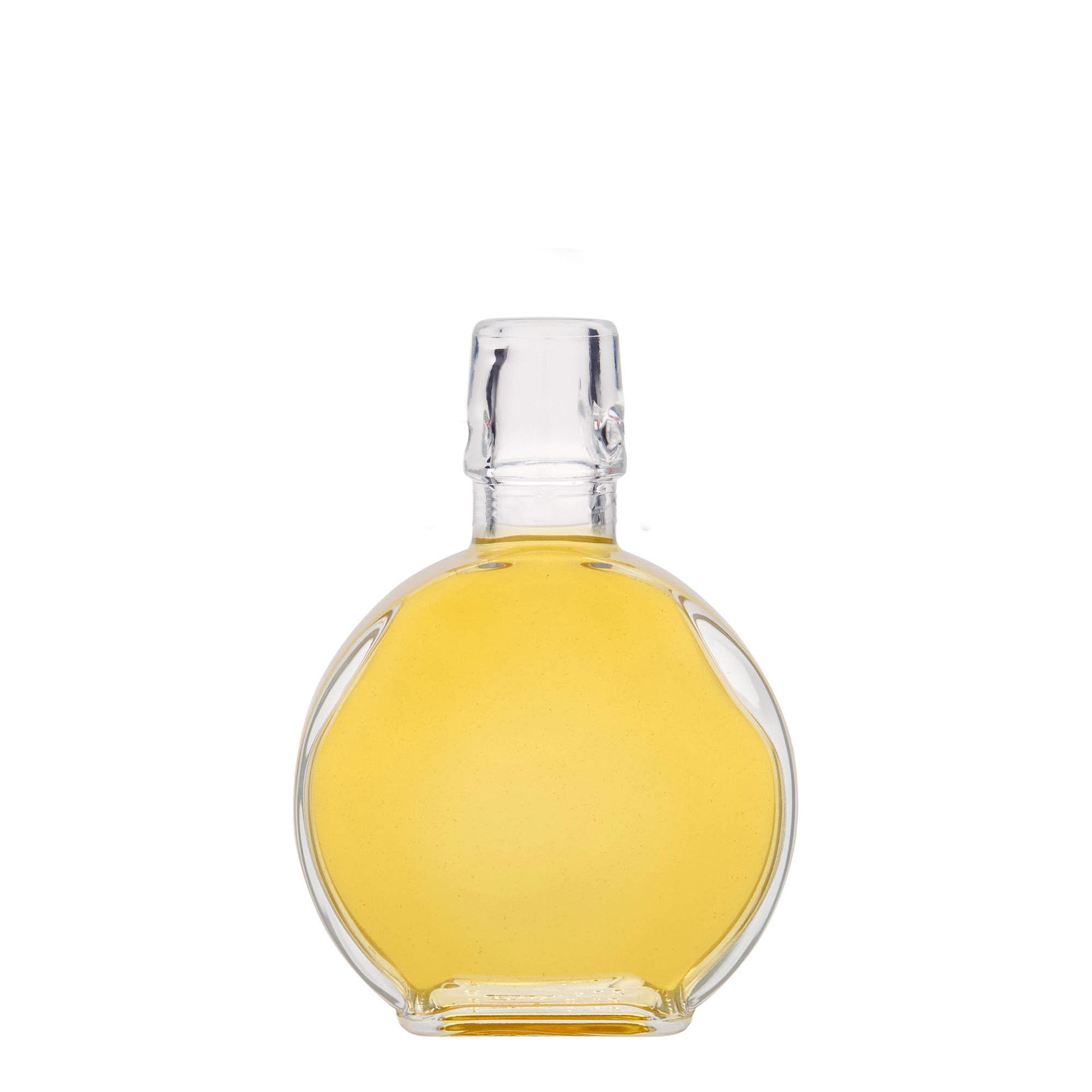 200 ml Glasflasche „Sensatione“, rechteckig, Mündung: Bügelverschluss