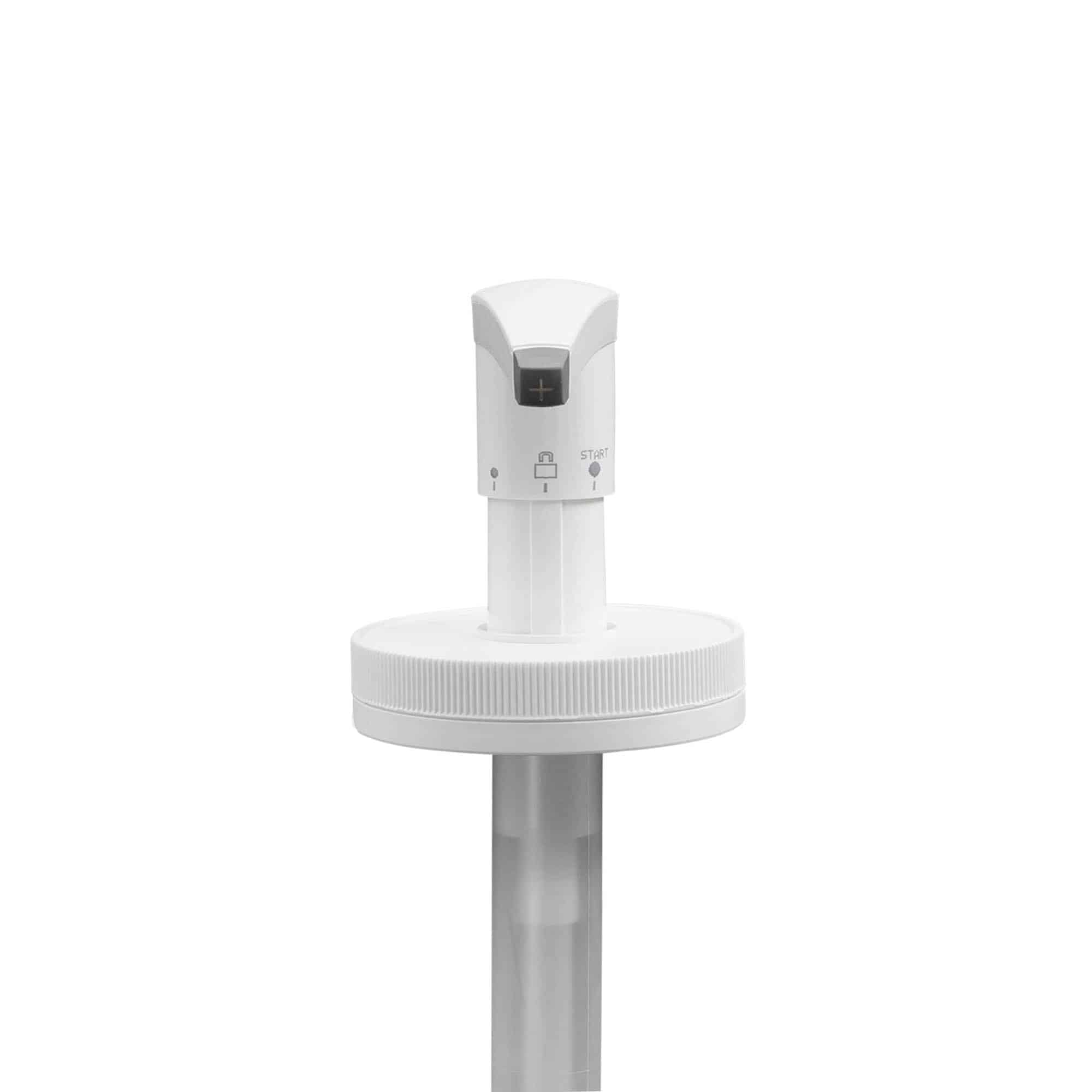 Dispenserpumpe für 655 ml 'Securibox', PE-Kunststoff, weiß, für Mündung: Schraubverschluss Dispenserpumpe für 655 ml 'Securibox', PE-Kunststoff, weiß, für Mündung: Schraubverschluss