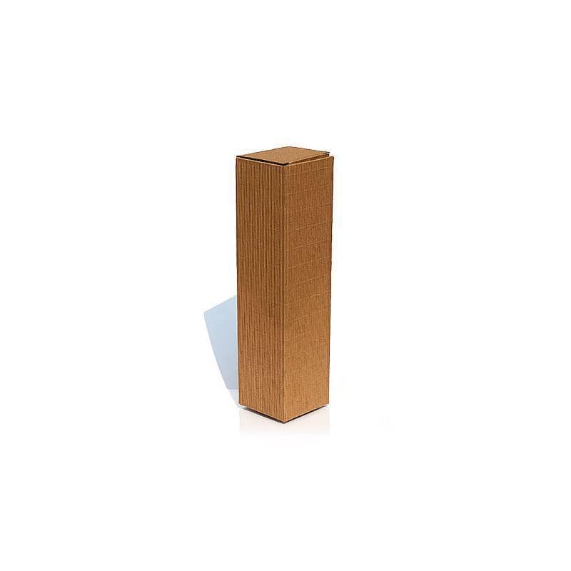 Geschenkkarton 'Welle', rechteckig, Pappe, naturfarben Geschenkkarton 'Welle', rechteckig, Pappe, naturfarben