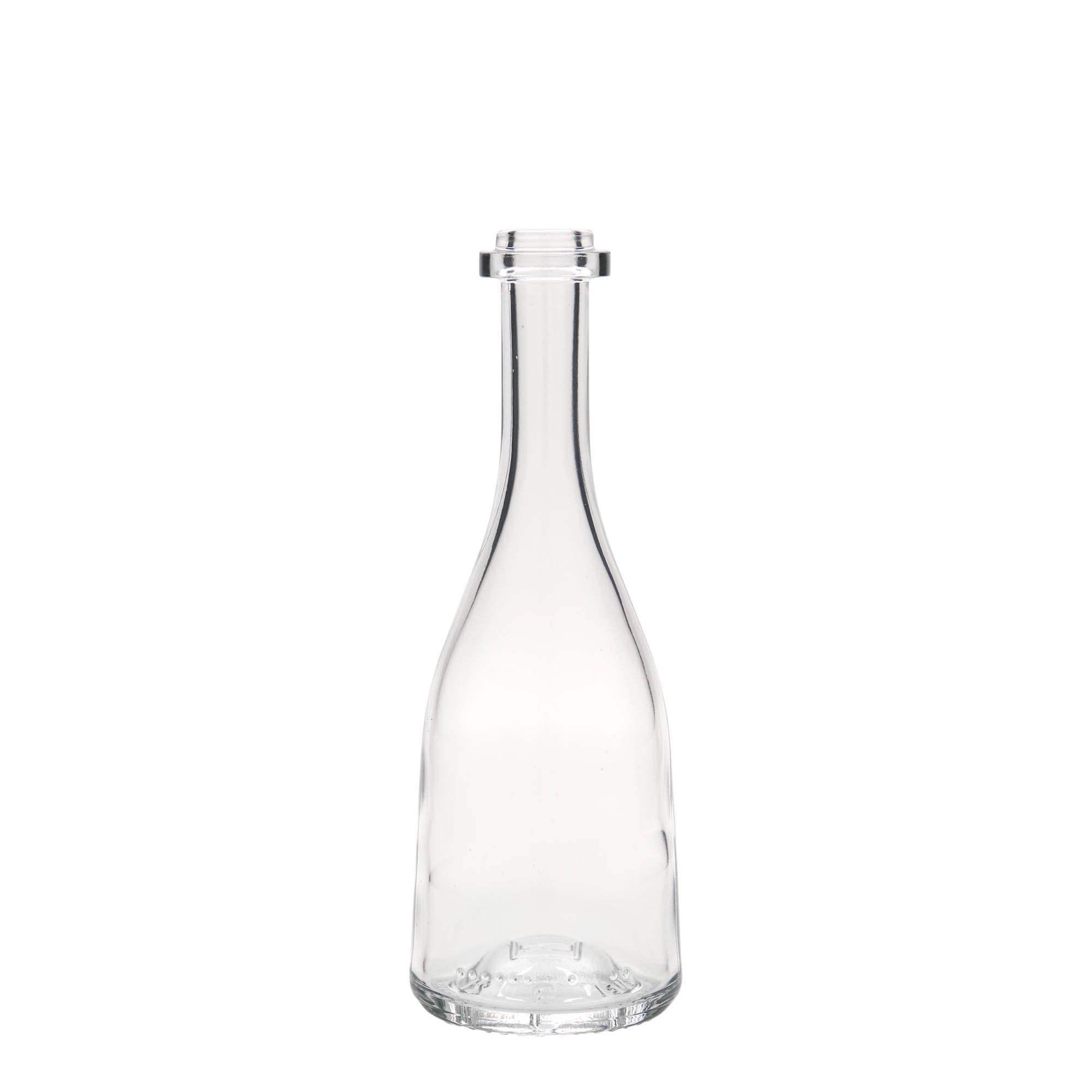 200 ml Glasflasche 'Rustica', Mündung: Kork 200 ml Glasflasche 'Rustica', Mündung: Kork