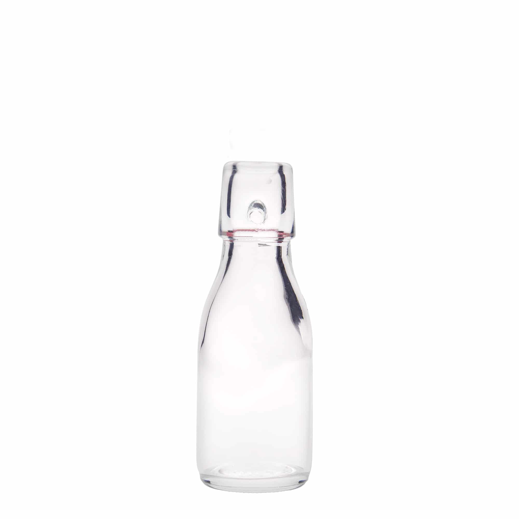 100 ml Glasflasche 'Paul', Mündung: Bügelverschluss 100 ml Glasflasche 'Paul', Mündung: Bügelverschluss