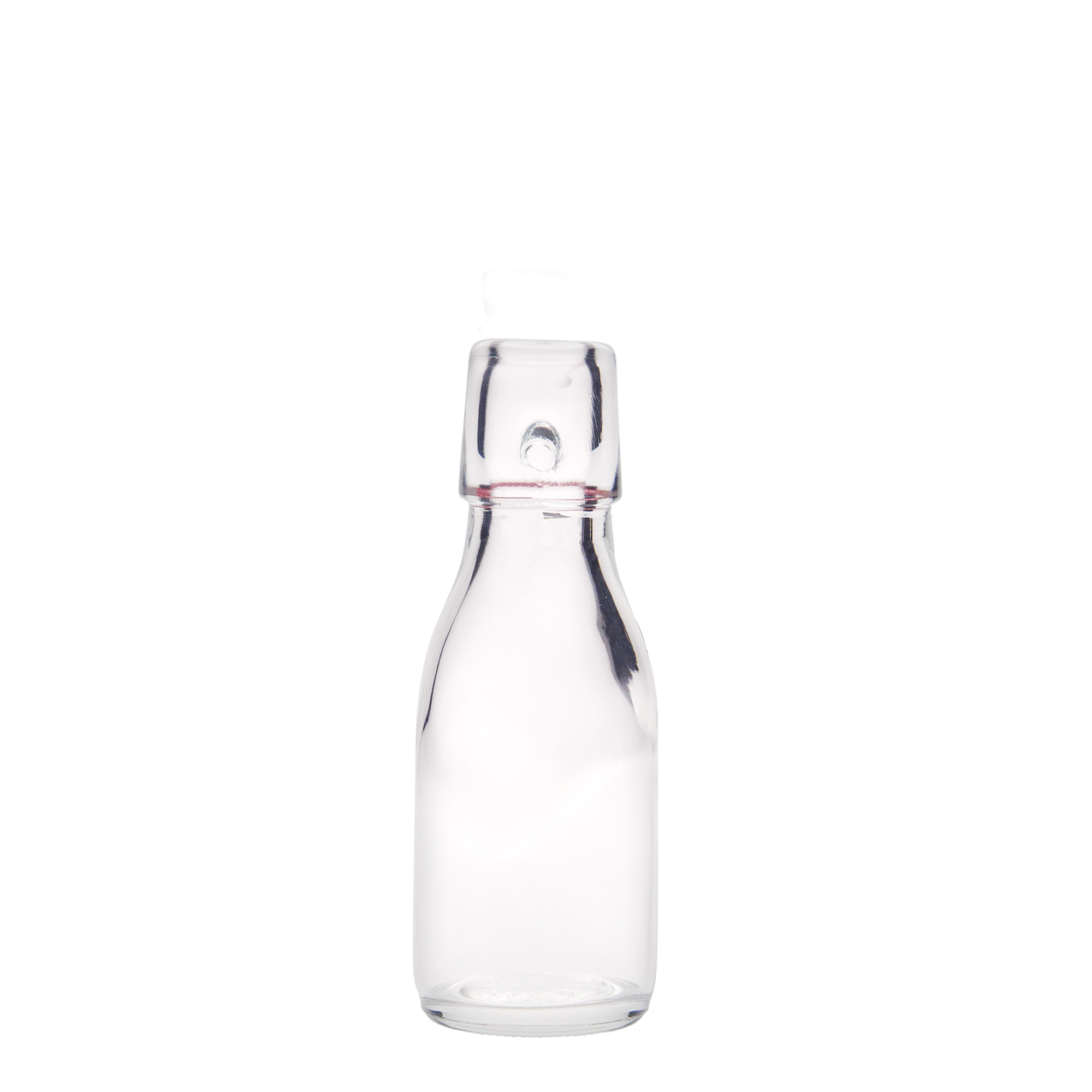 100 ml Glasflasche „Paul“, Mündung: Bügelverschluss