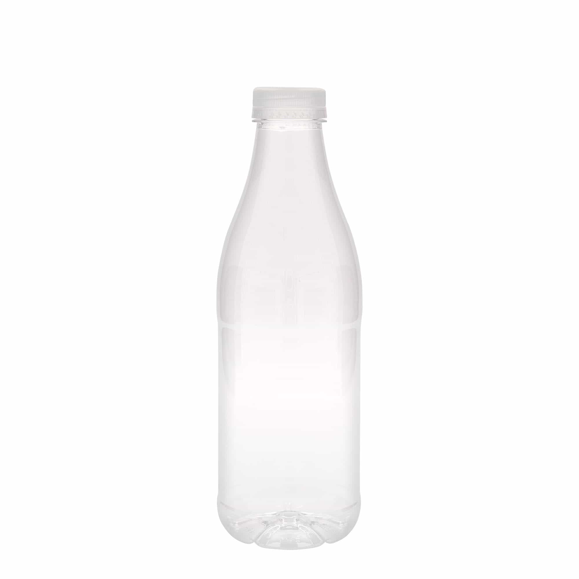 1.000 ml PET-Flasche 'Milk and Juice', Kunststoff, Mündung: 38 mm